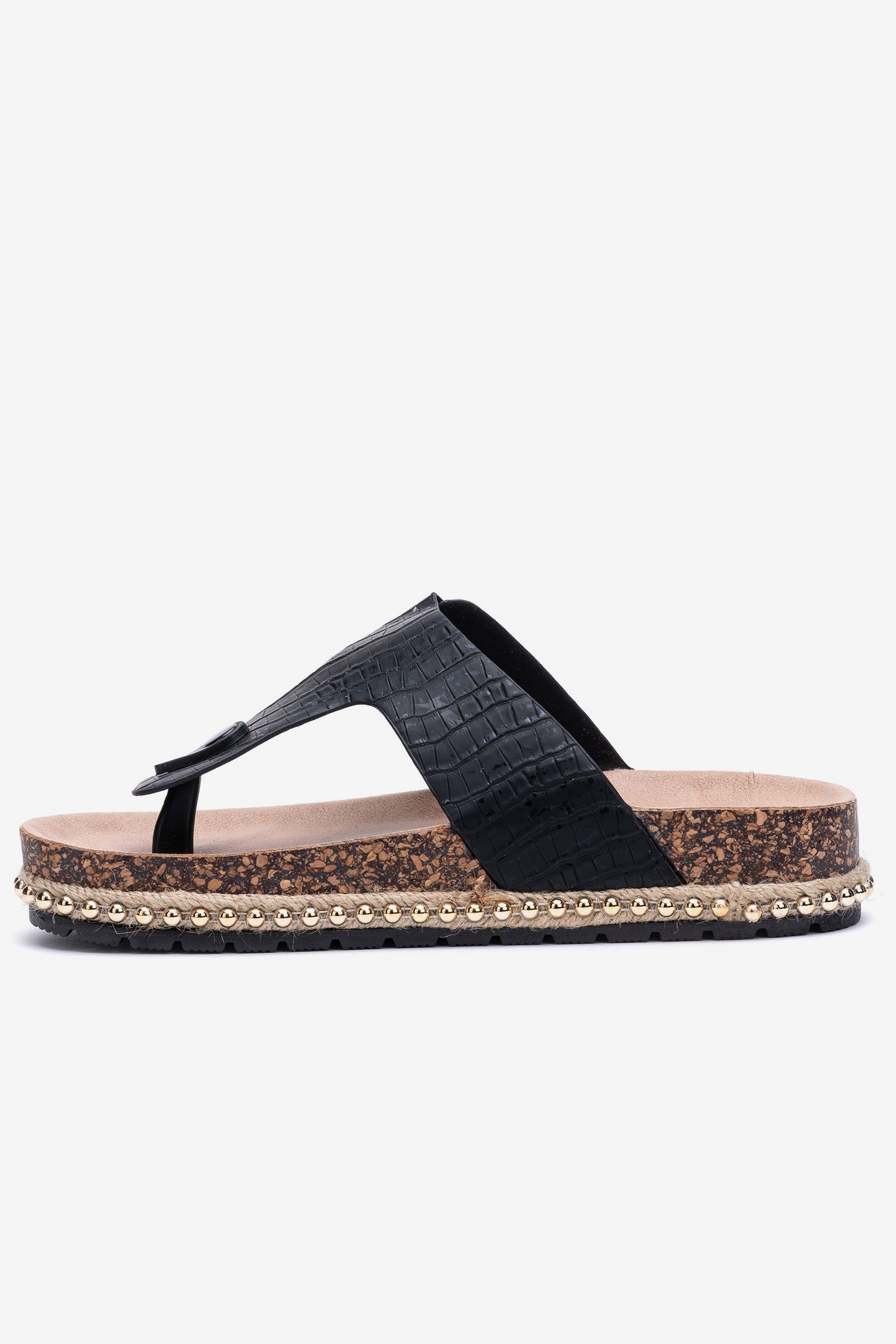 Sandalia Mujer Negro Ronie Apóstol Apóstol