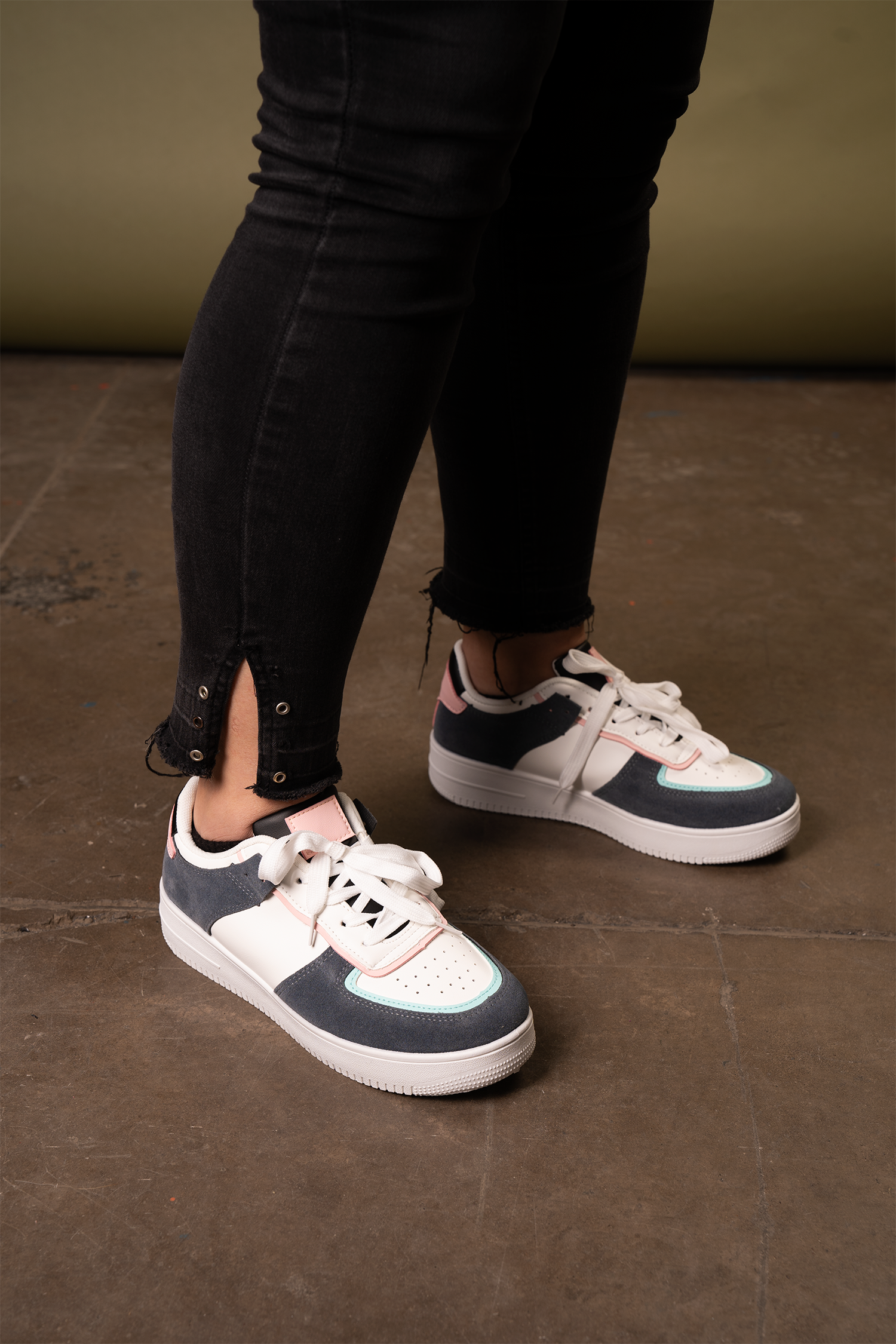 Zapatilla Mujer Azul Mert Boteli Boteli