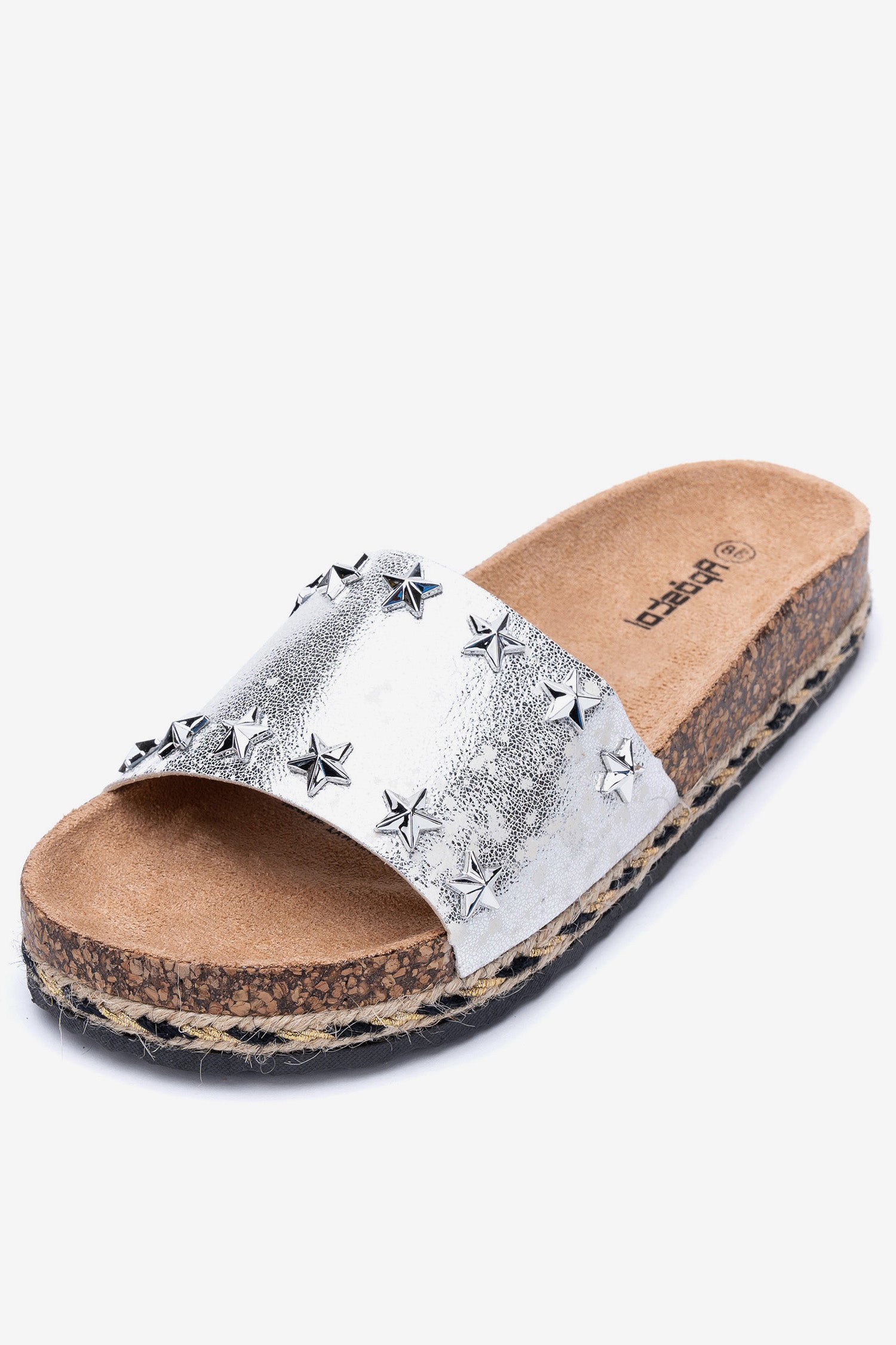 Sandalia Mujer Plateado Fatiha Apóstol Apóstol