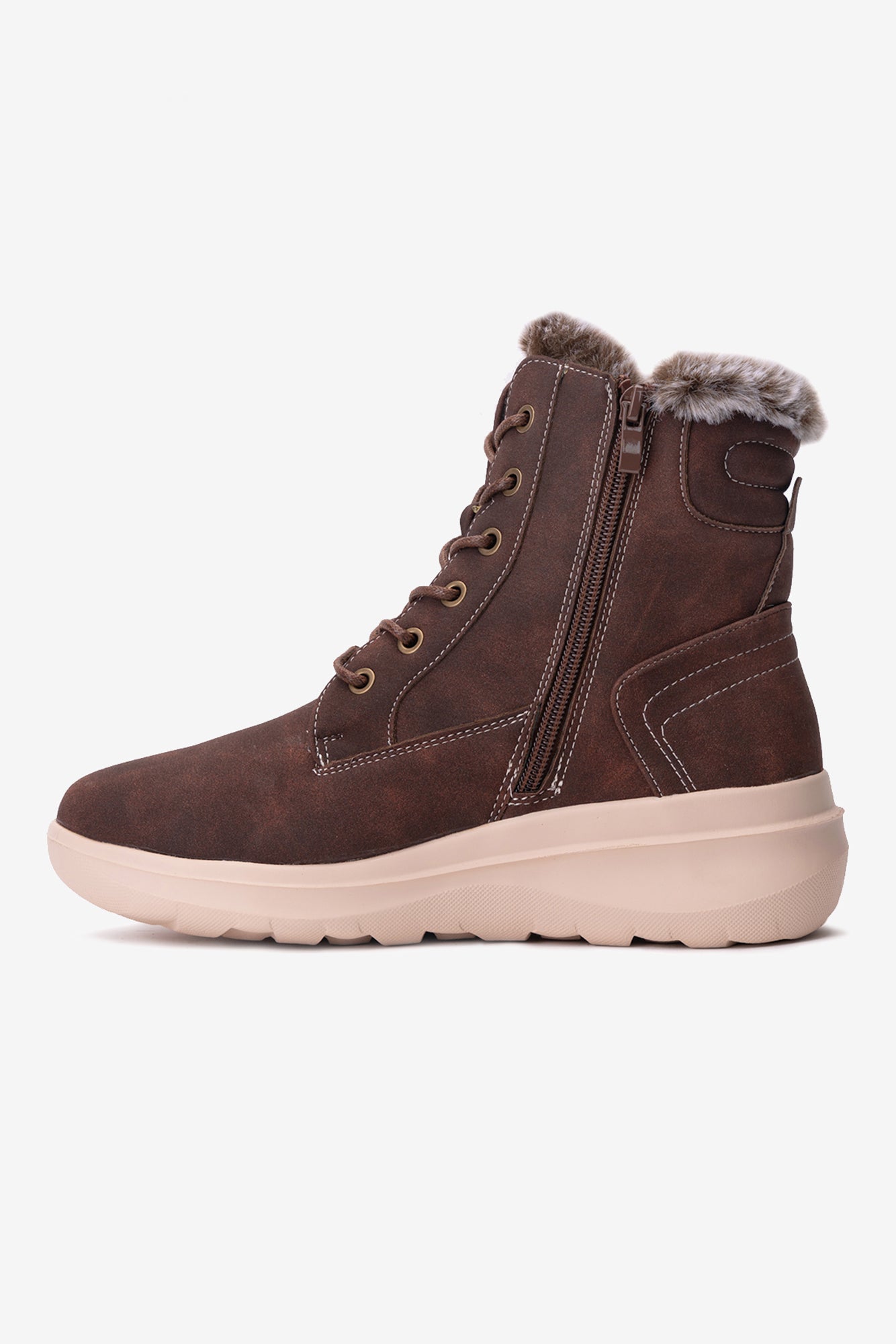 Botín Mujer Café Oscuro Biwen chinitown Chinitown