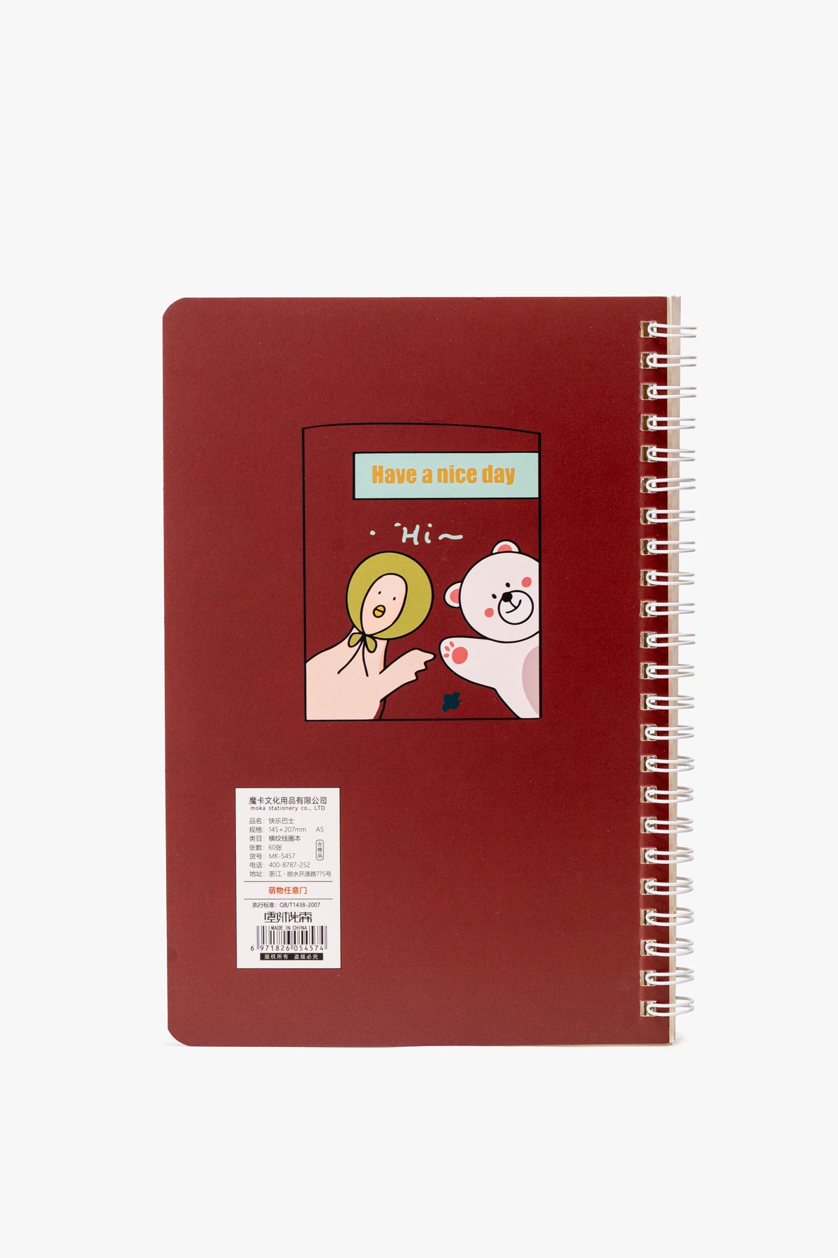 Libreta de Notas Multicolor 7A Chinitown Chinitown