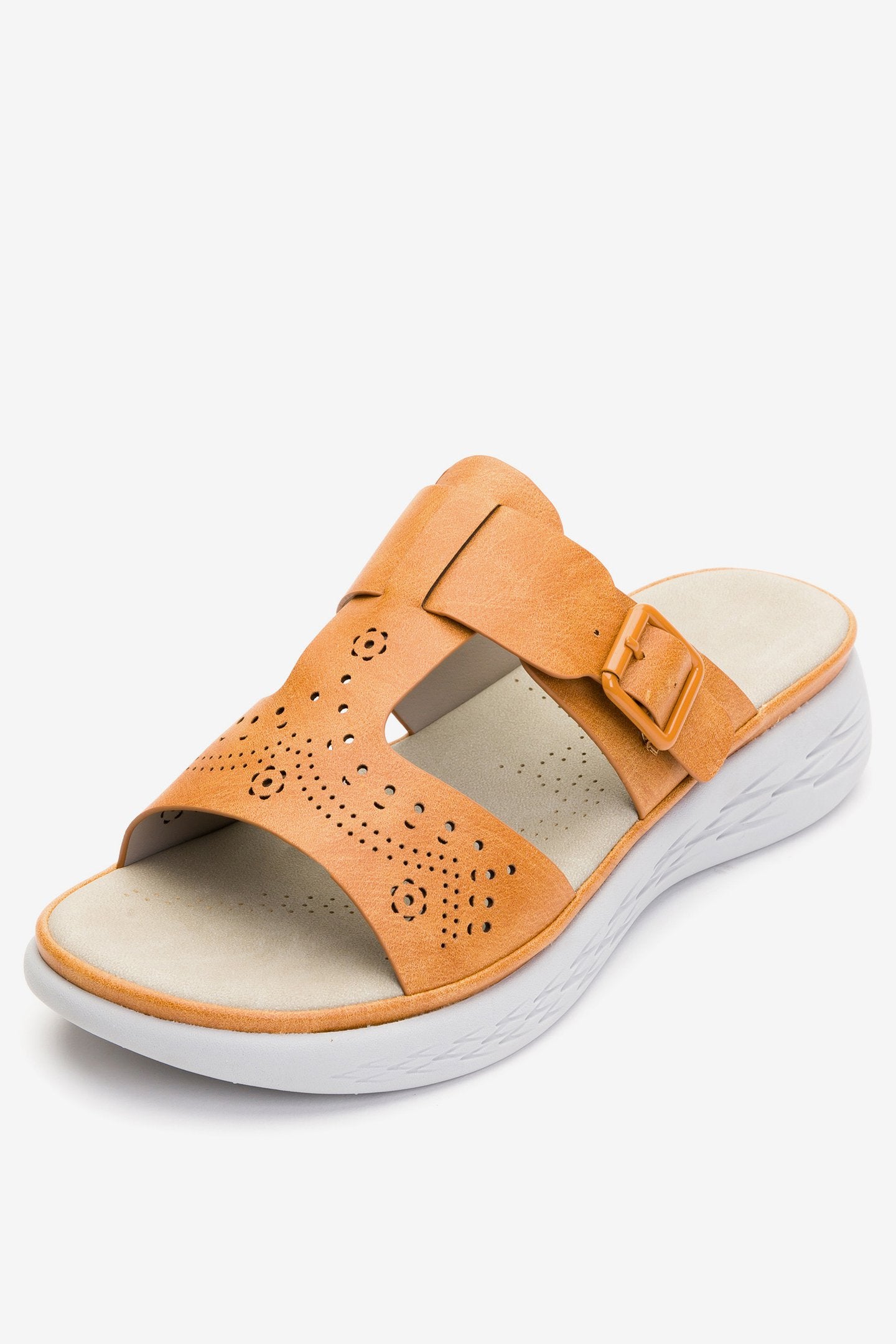 Sandalia Mujer Camel Kairi Chancleta Chancleta