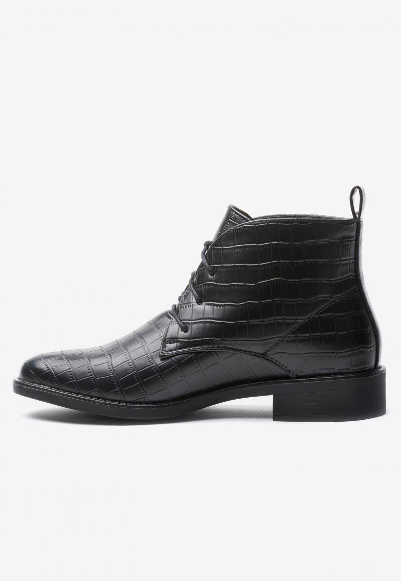 Botín Mujer Negro Nuny Chancleta Chancleta