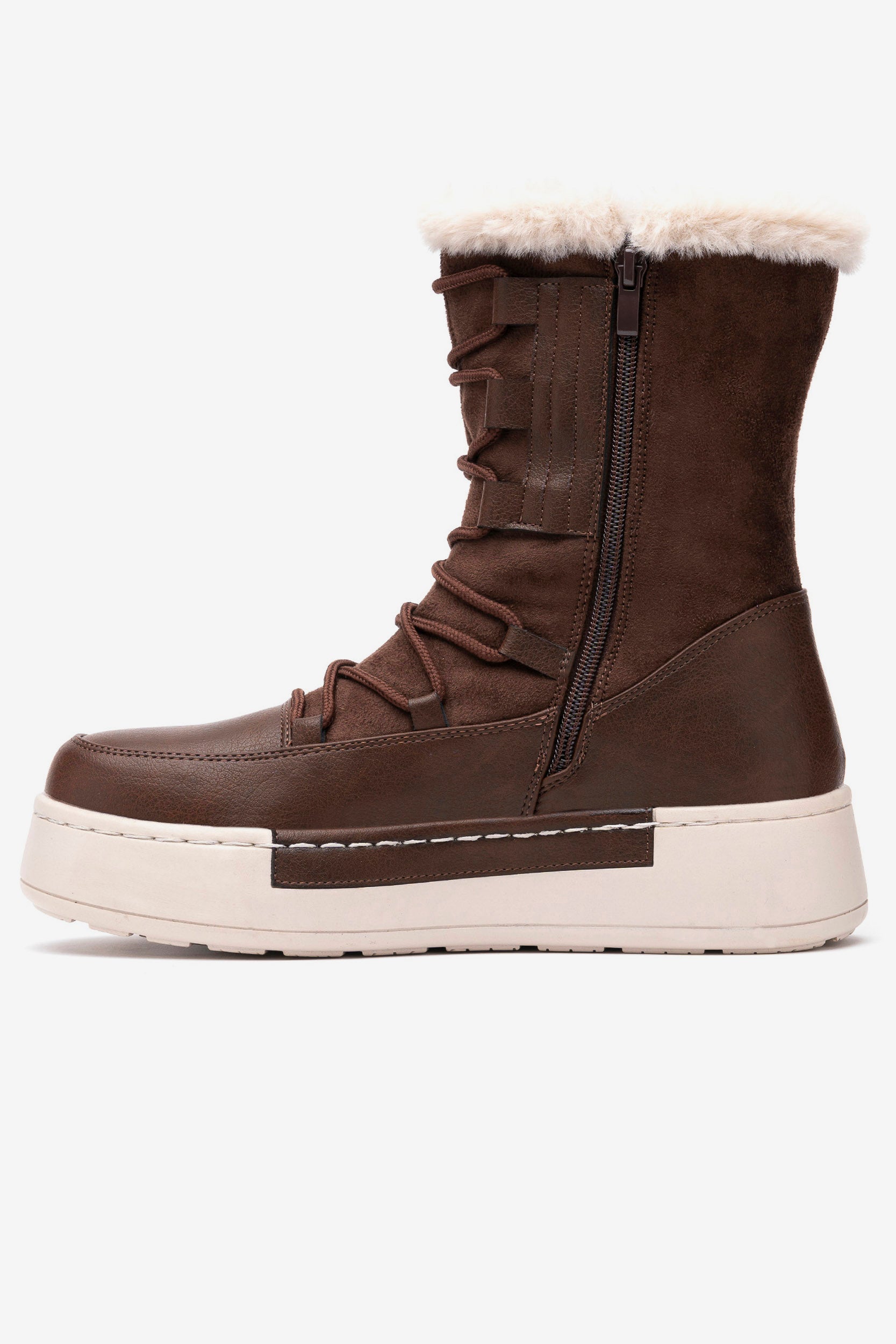 Bota Mujer Café Oscuro Luana Apóstol Apóstol