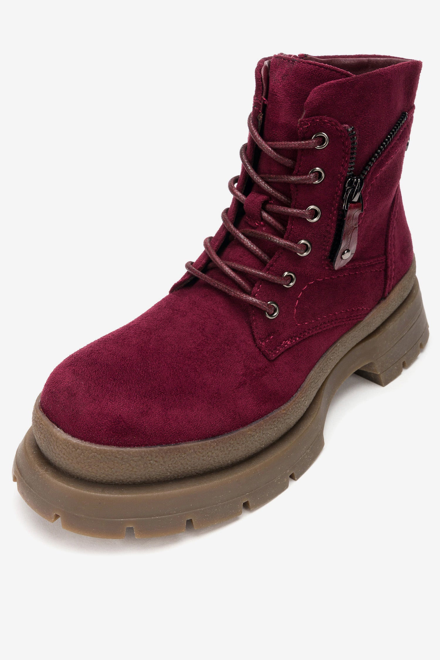 Botín Mujer Burdeo Yelix Boteli Boteli