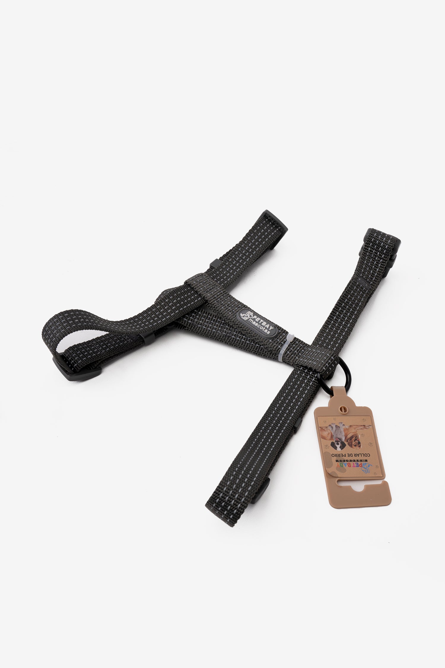 Arnés para Perro Reflectante Gris Chinitown Chinitown