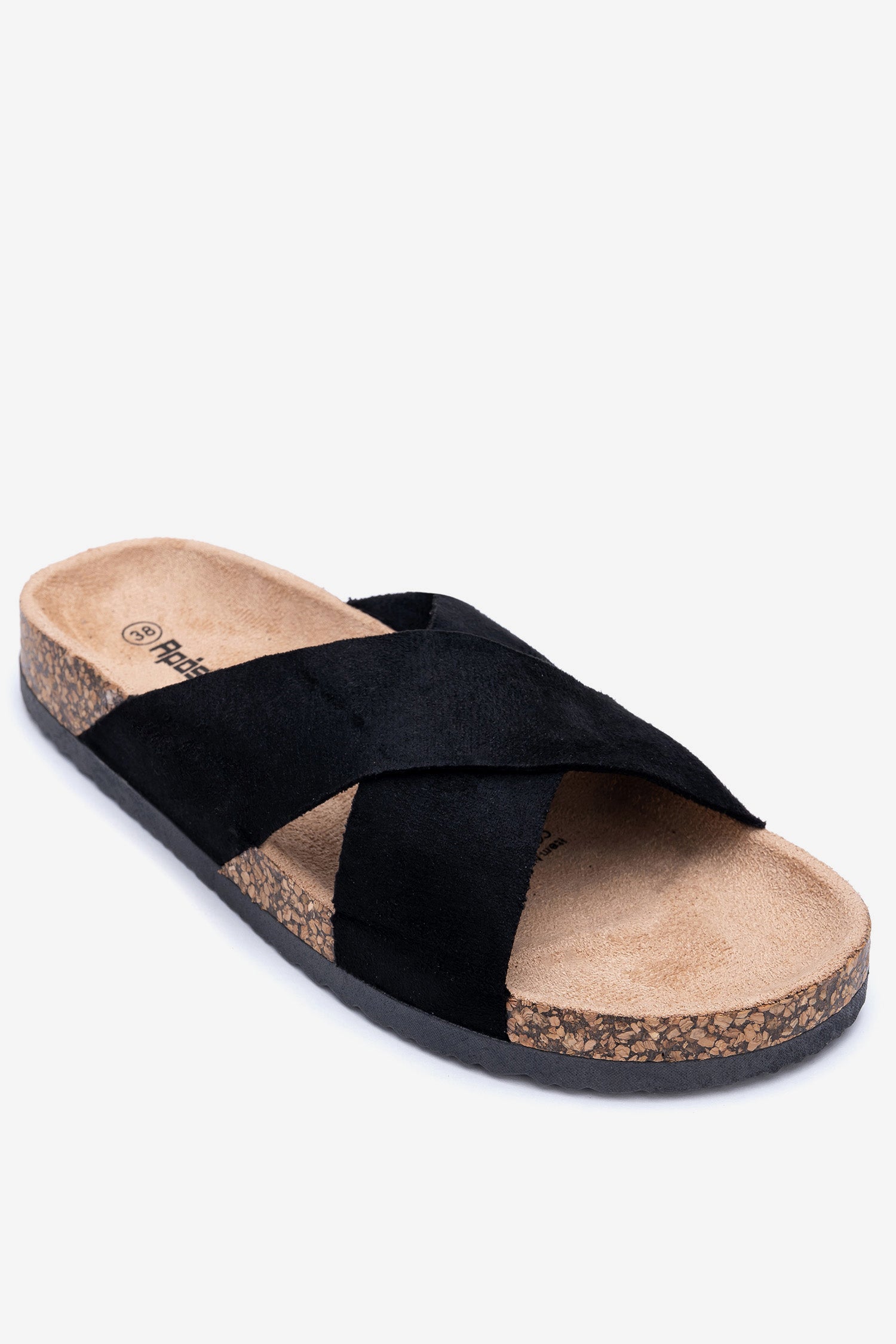 Sandalia Mujer Negro Elia Apóstol Apóstol