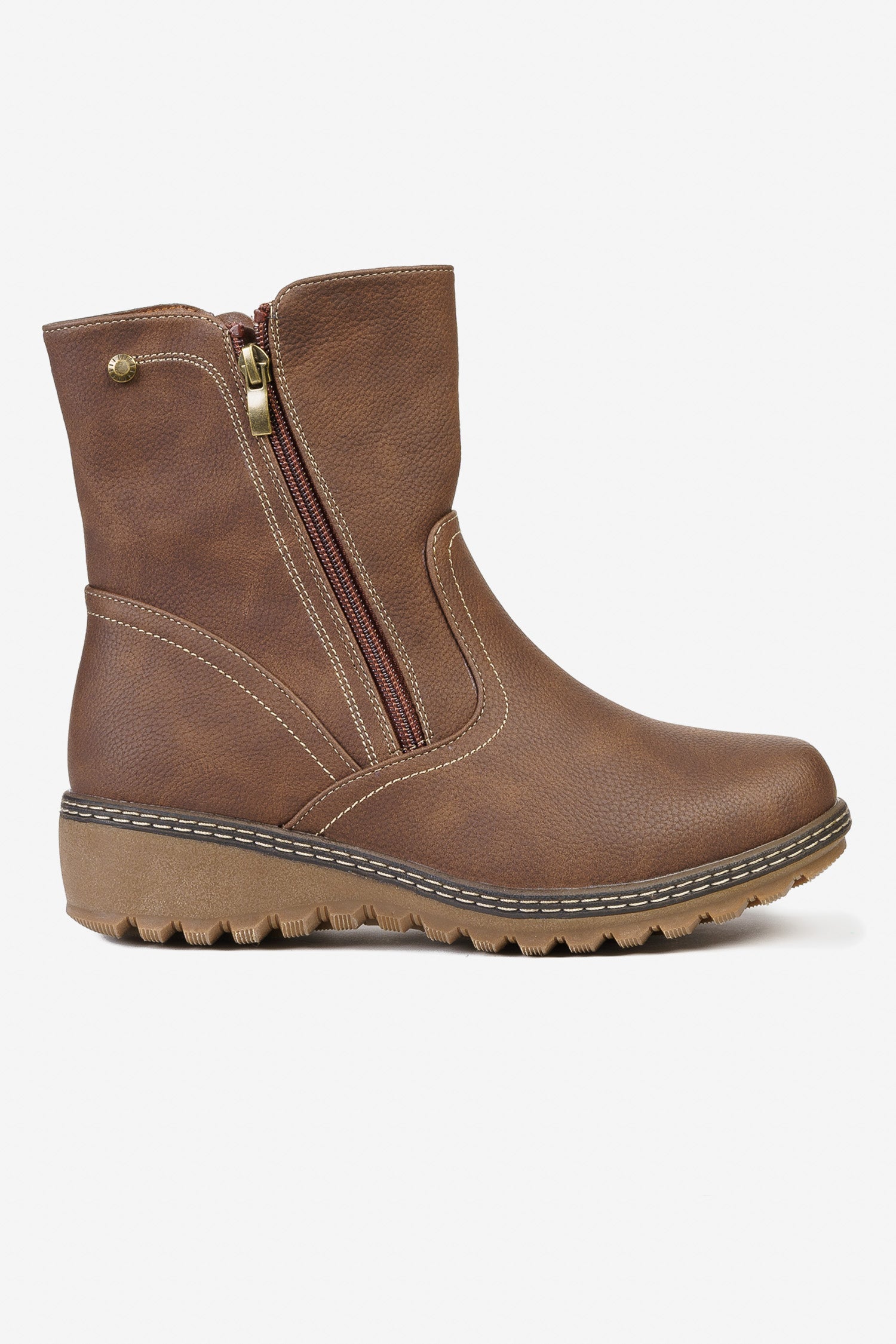 Botín Mujer Café Carmina Thunder Blue Thunder Blue