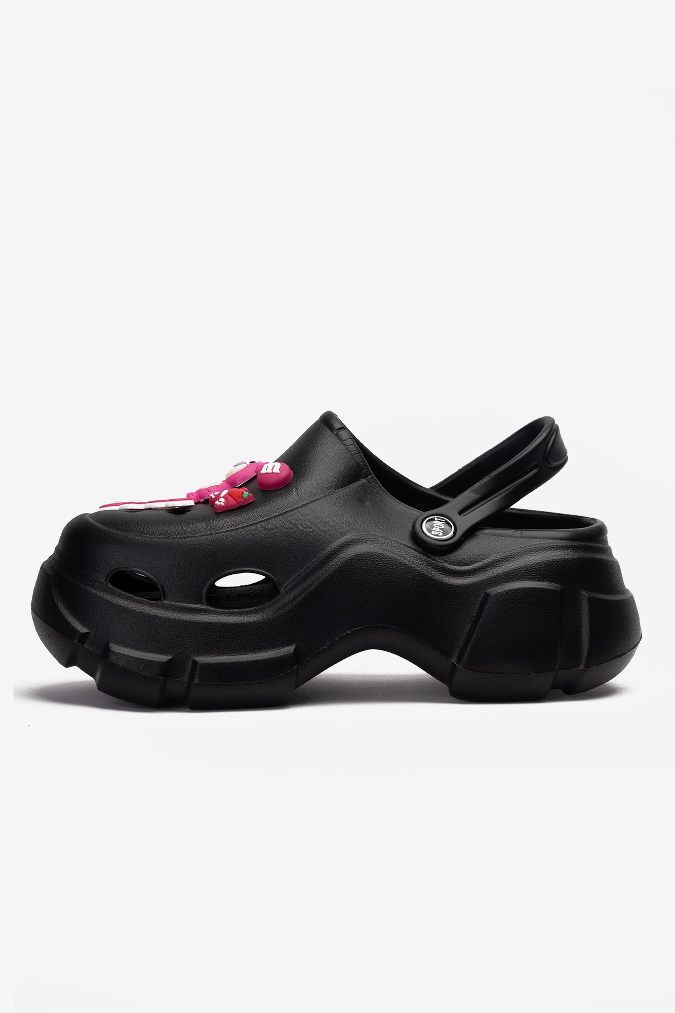 Sandalia Mujer Negro Nilda Apóstol Apóstol