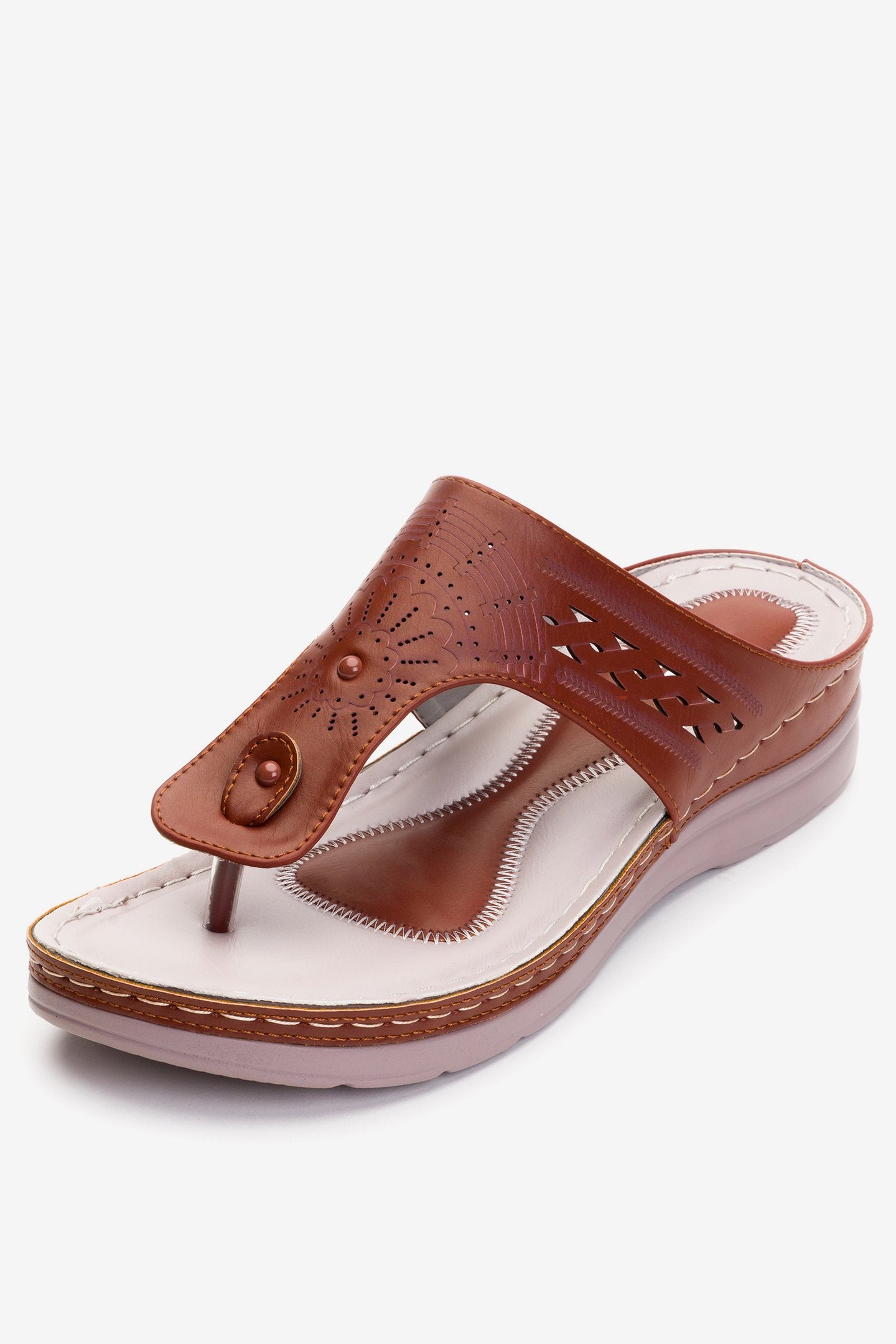 Sandalia Mujer Café Sullivan Chancleta Chancleta