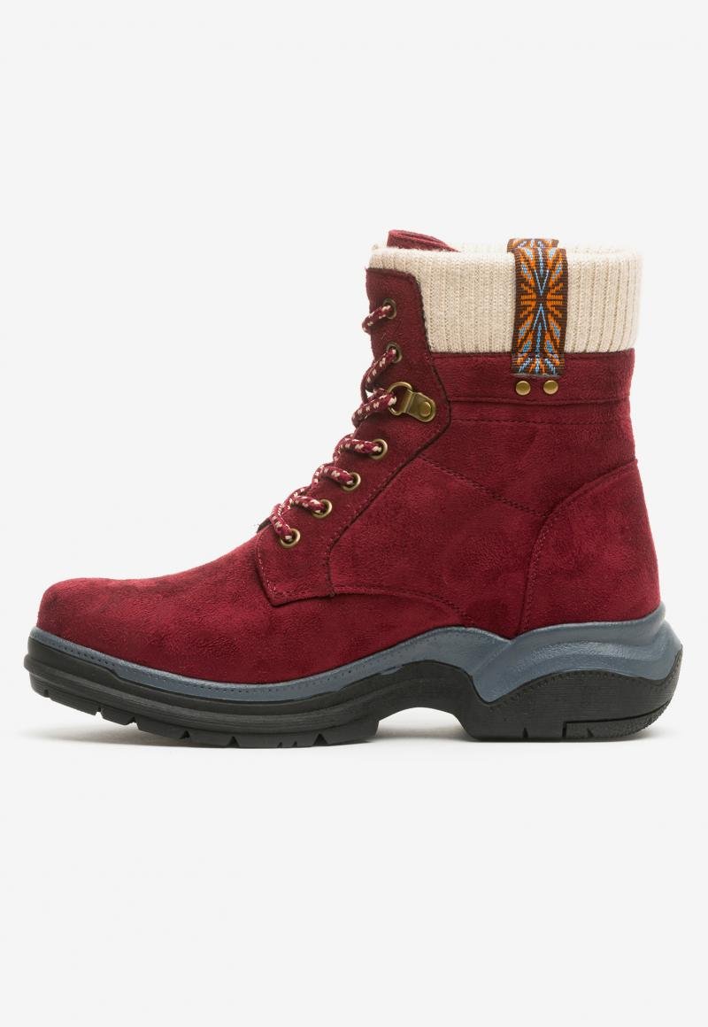Bota Casual Mujer Dunixe Rojo Chinitown Chinitown