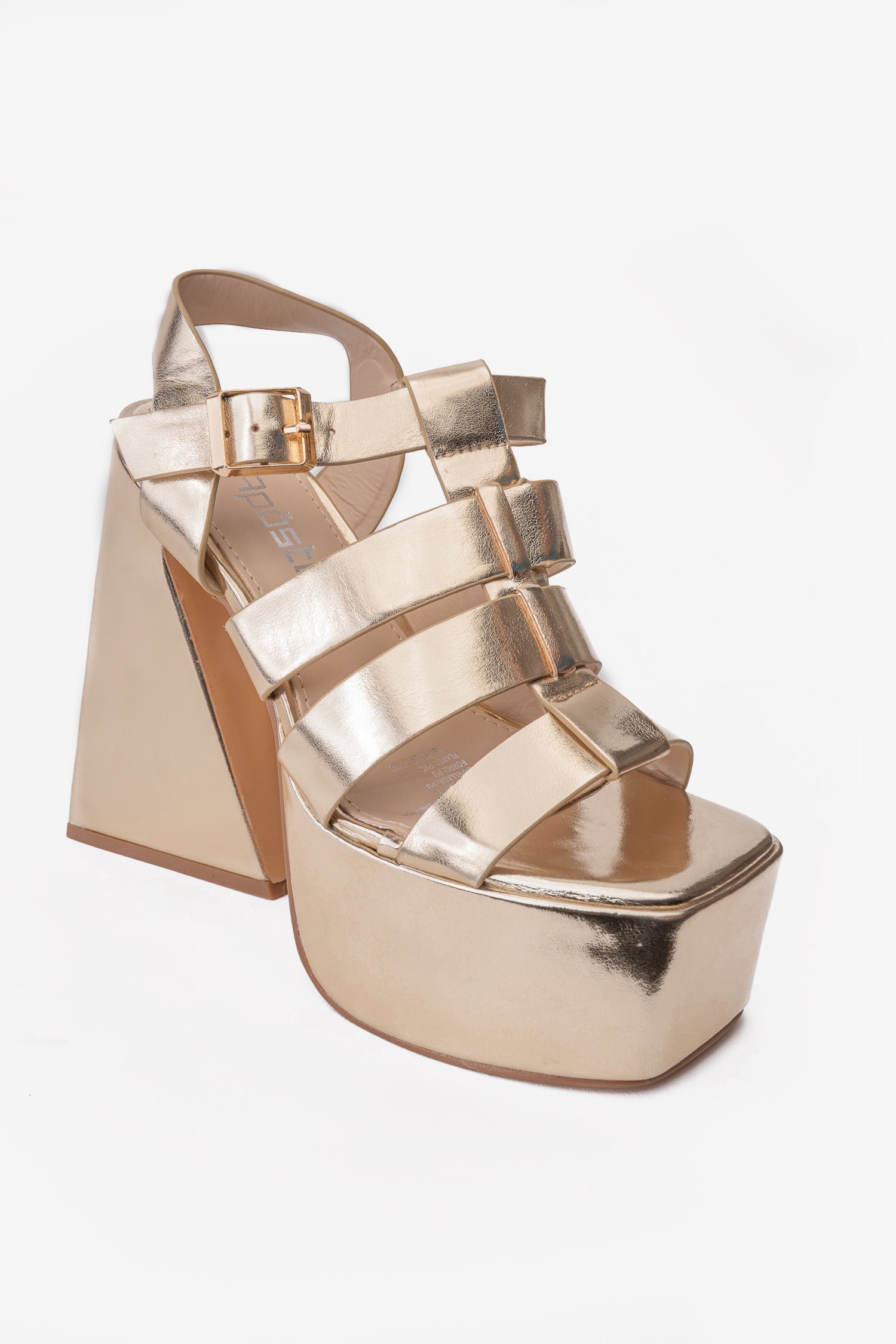 Taco Mujer Dorado Paula Apóstol Apóstol