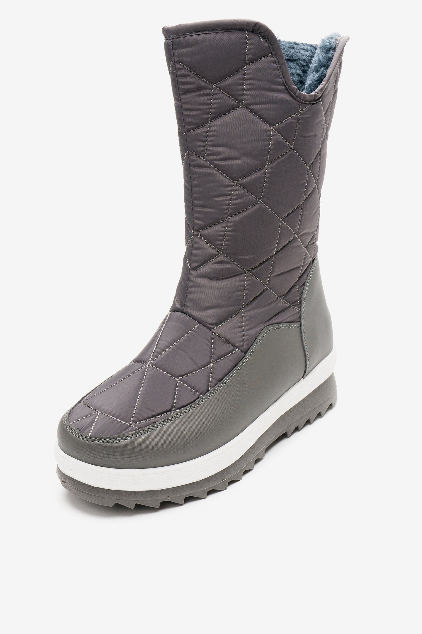 Bota Mujer Gris Estonia Chancleta Chancleta