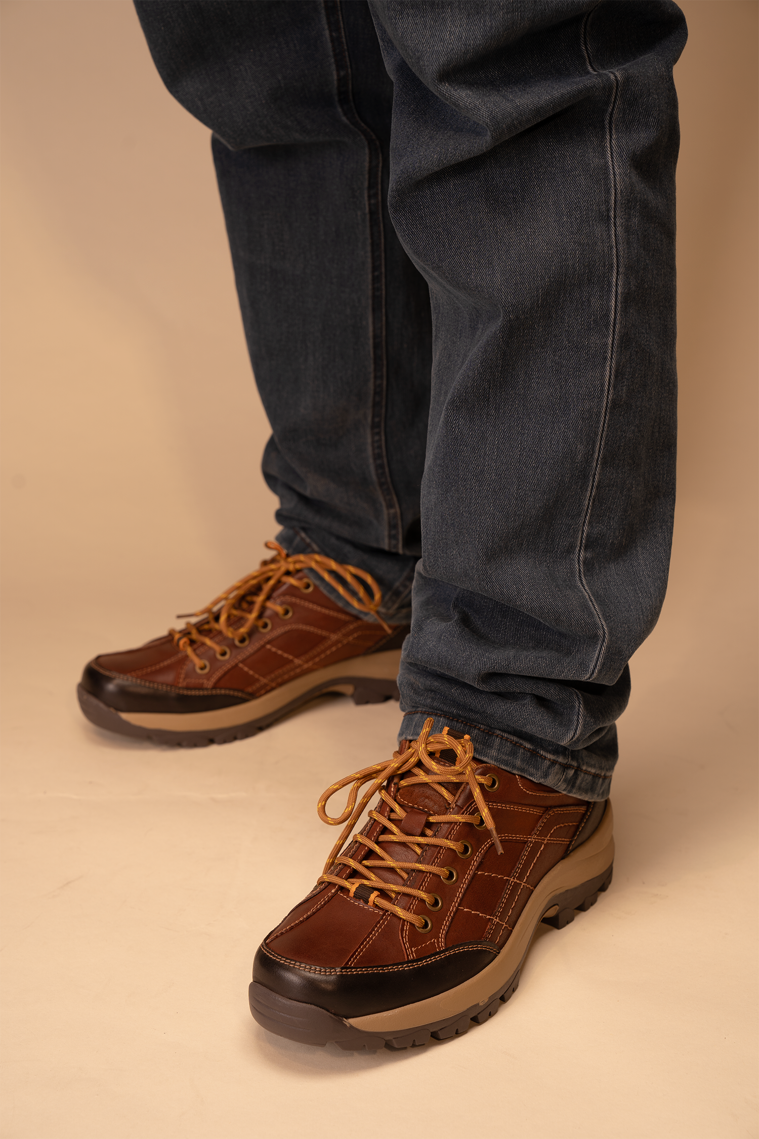 Zapato Hombre Rojizo Bakari Thunder Blue Thunder Blue