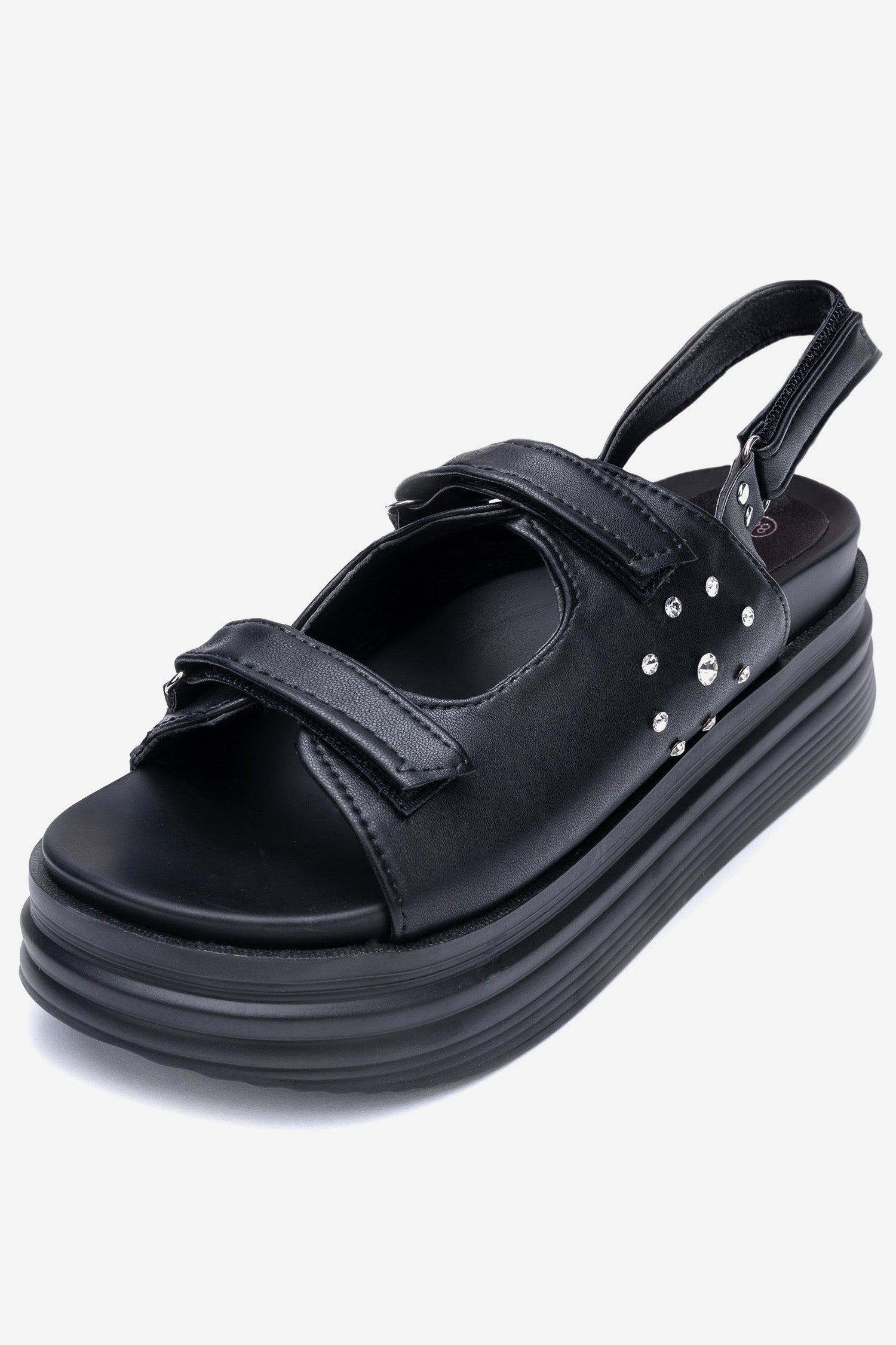 Sandalia Mujer Negro Curcu Apóstol Apóstol