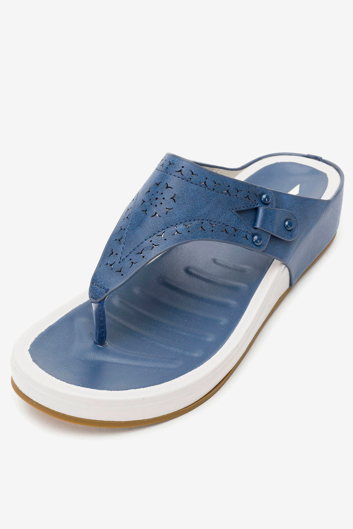 Sandalia Mujer Azul Leda Thunder Blue Thunder Blue