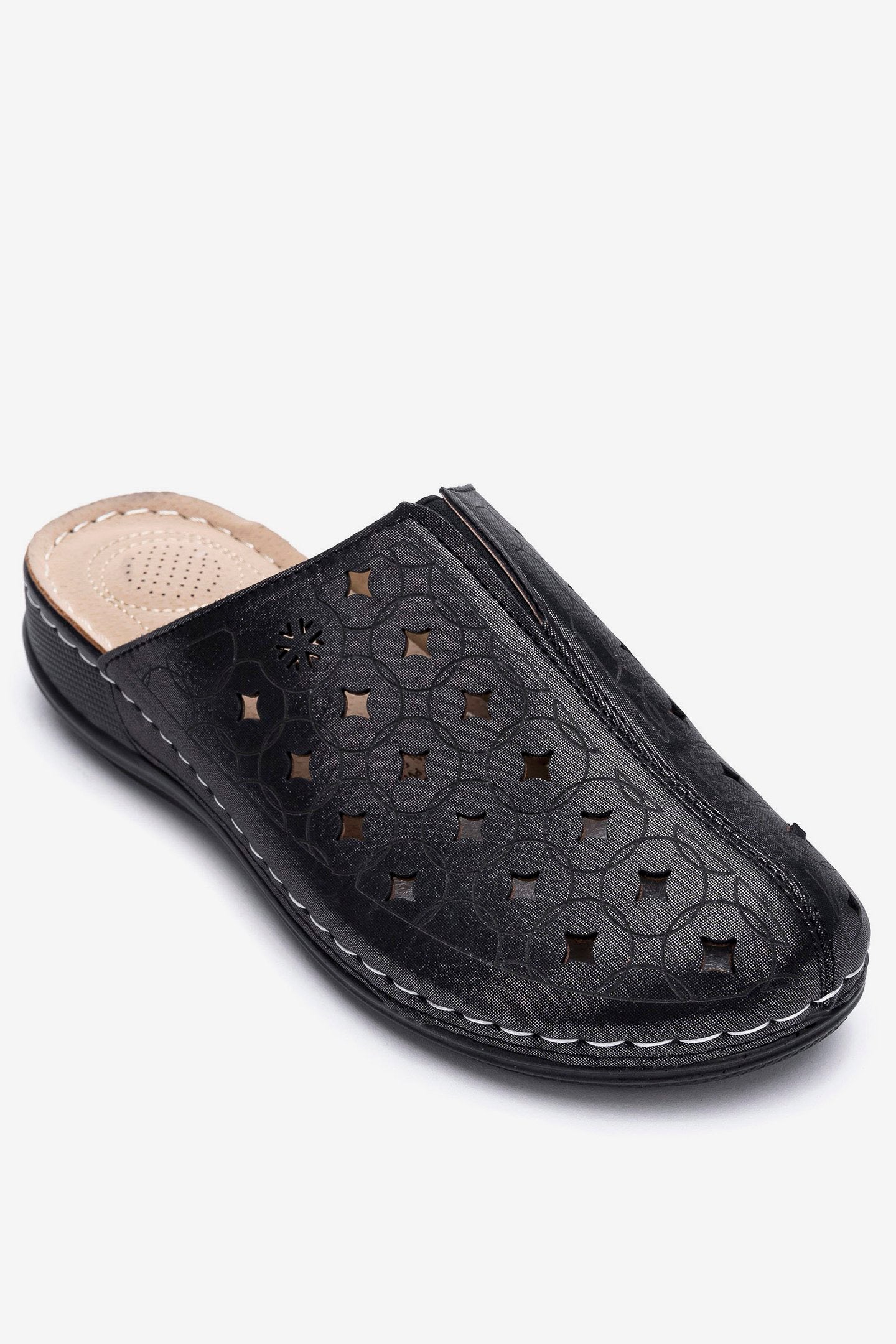 Sandalia Mujer Negro Aurea Apóstol Apóstol