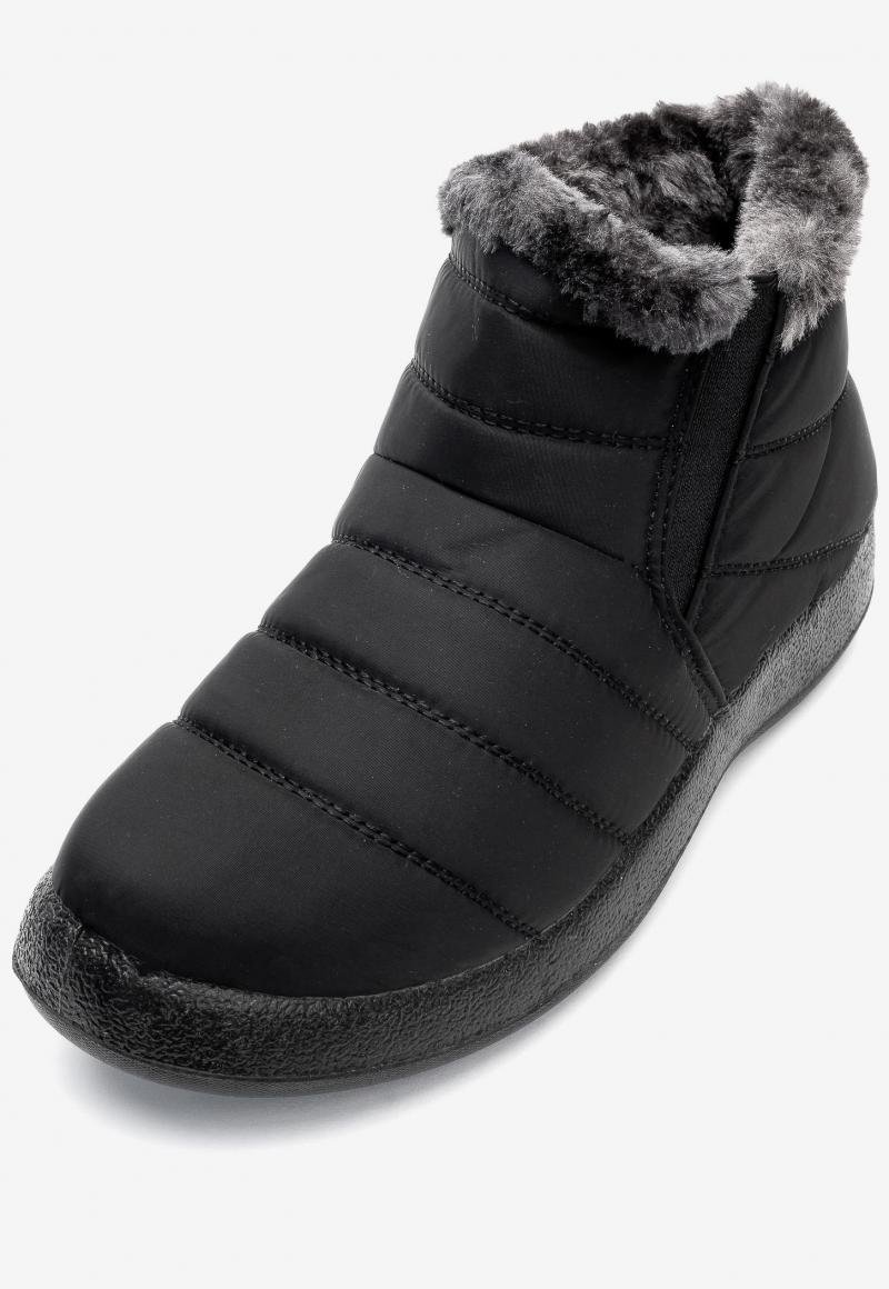 Botín Mujer Negro Mandy Chancleta Chancleta