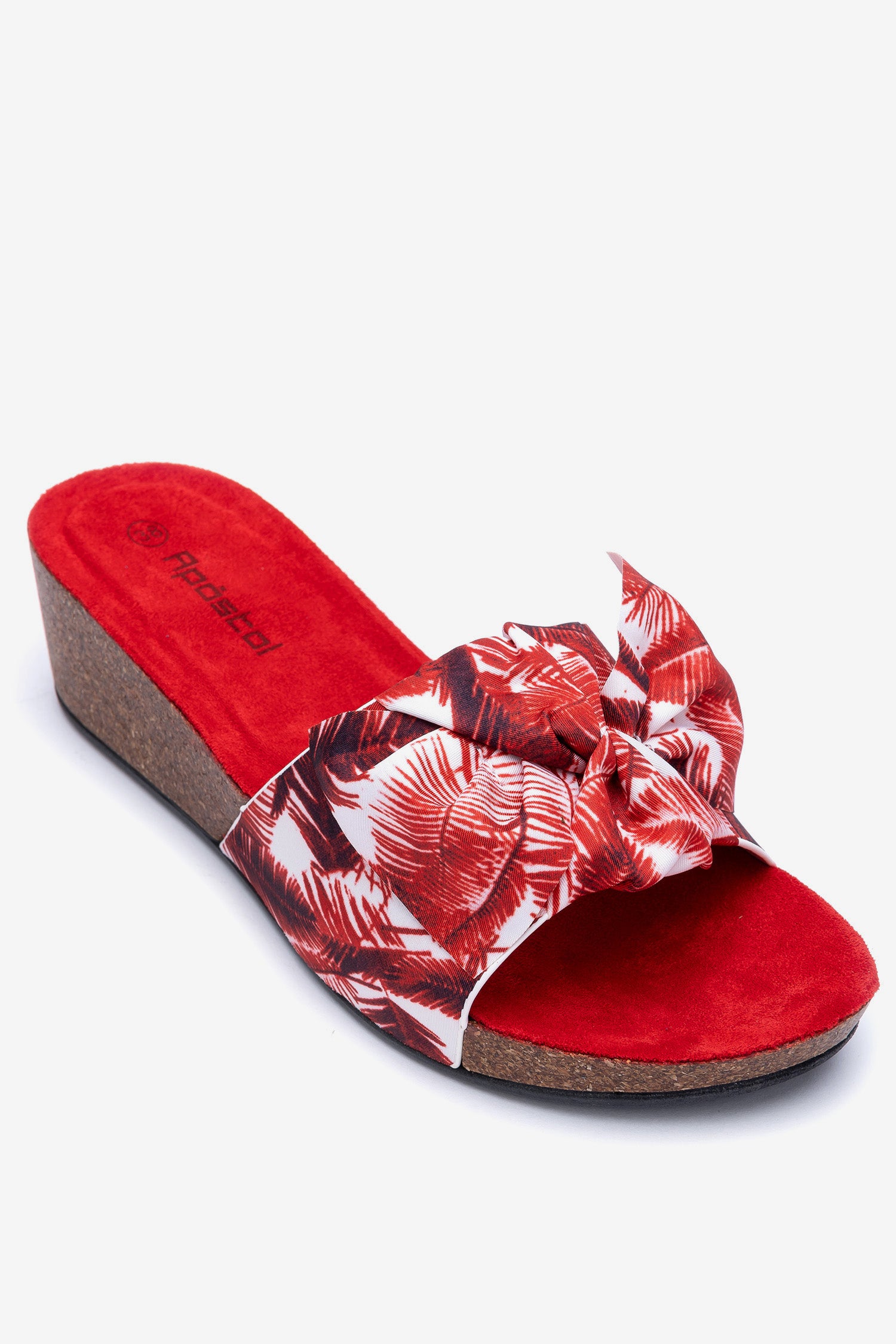 Sandalia Mujer Rojo Meik Apóstol Apóstol