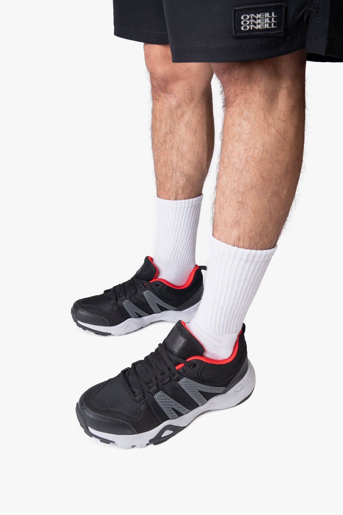 Zapatilla Hombre Negro Rojo Paolo Apóstol1