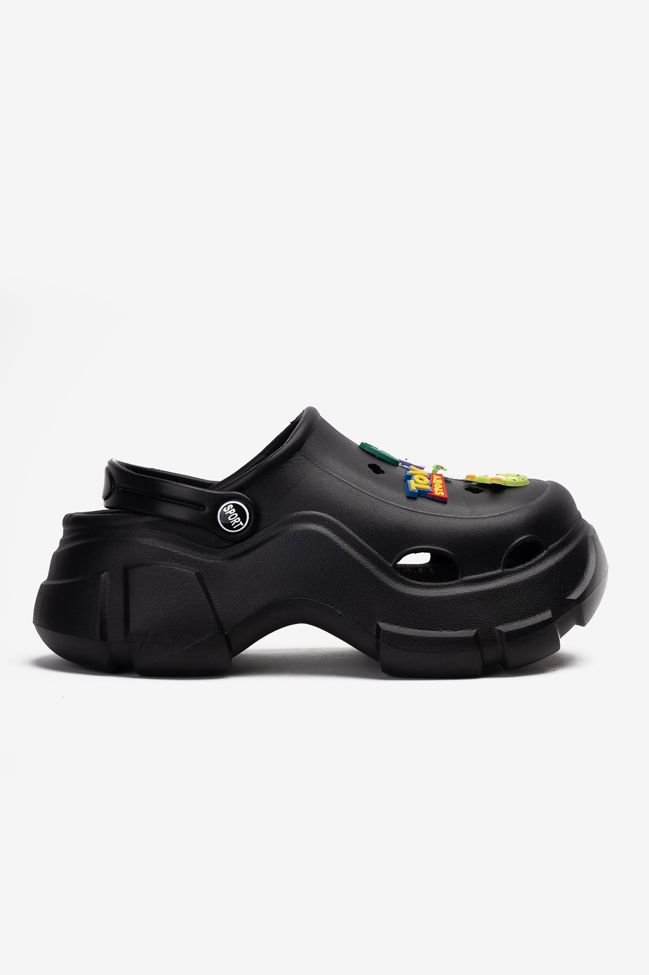 Sandalia Mujer Negro Fiore Apóstol Apóstol