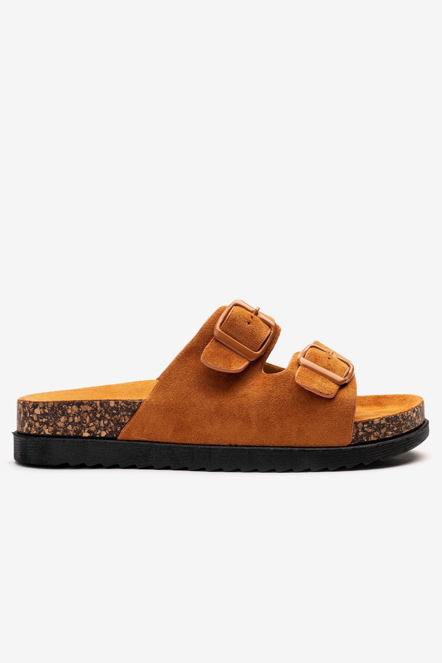 Sandalia Mujer Café Misha Chancleta Chancleta