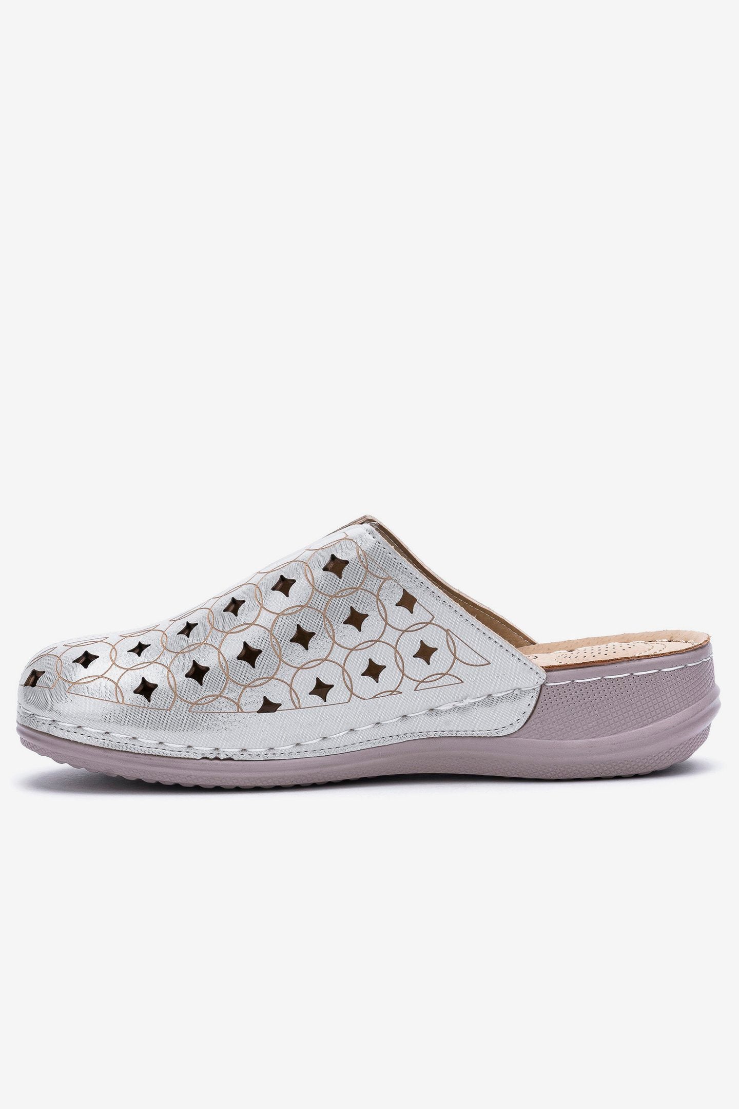 Sandalia Mujer Plateado Aurea Apóstol Apóstol