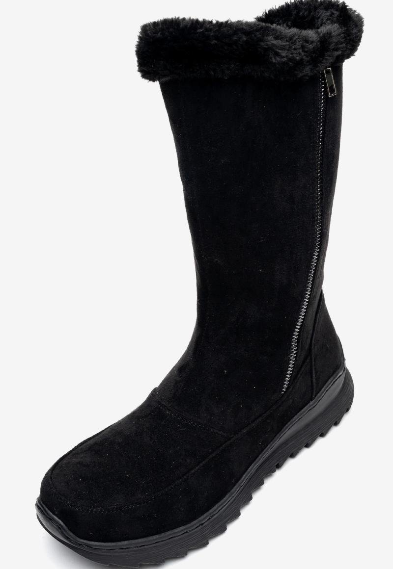 Bota Mujer Negro Valib Chancleta Chancleta