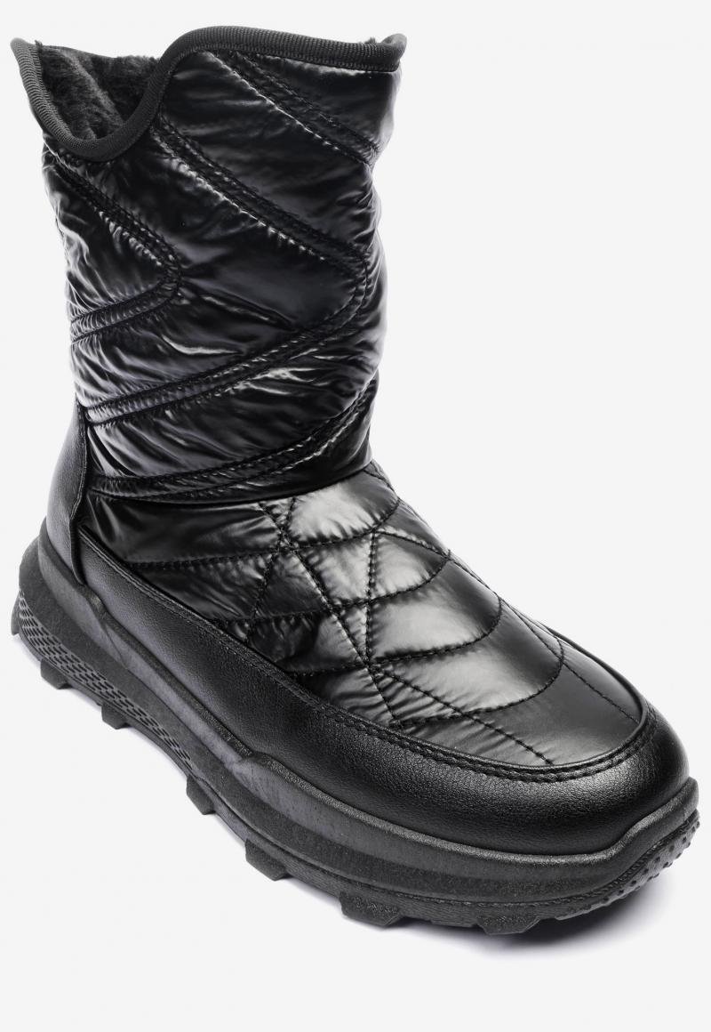 Botín Mujer Negro Gaba Chancleta Chancleta