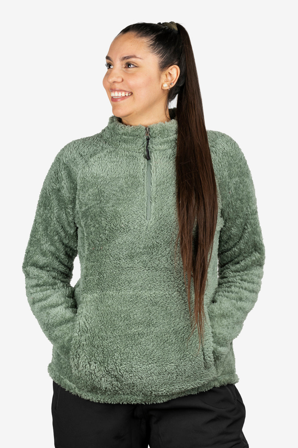 Polar Chiporro Outdoor Cervino Mujer Verde Blue Mountain Blue Mountain