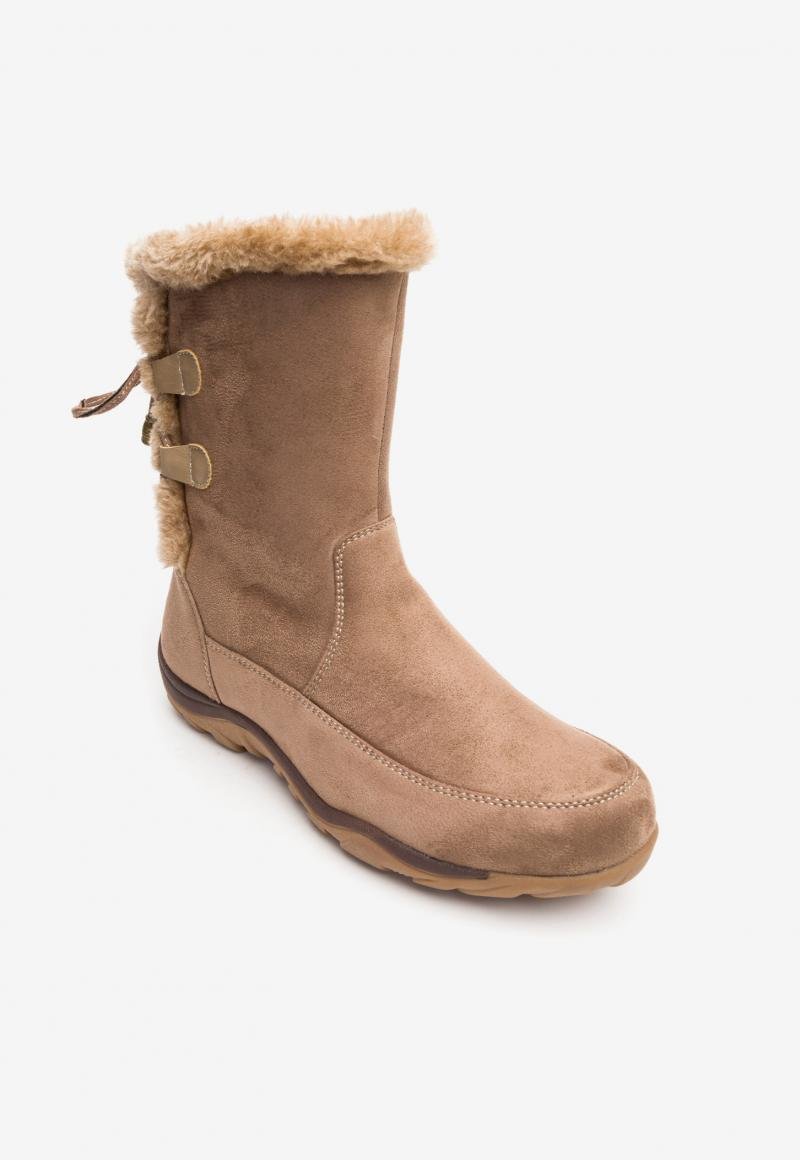 Bota Mujer Beige Lucera Chancleta Chancleta