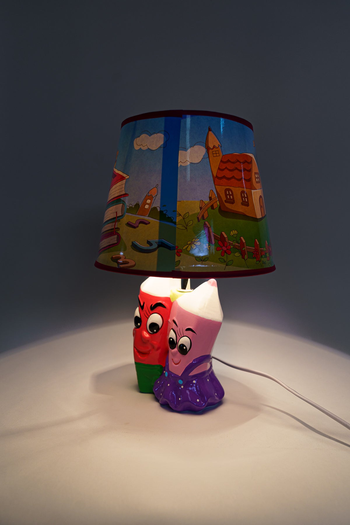 Lámpara Cerámica Lápices Rosa Chinitown Chinitown
