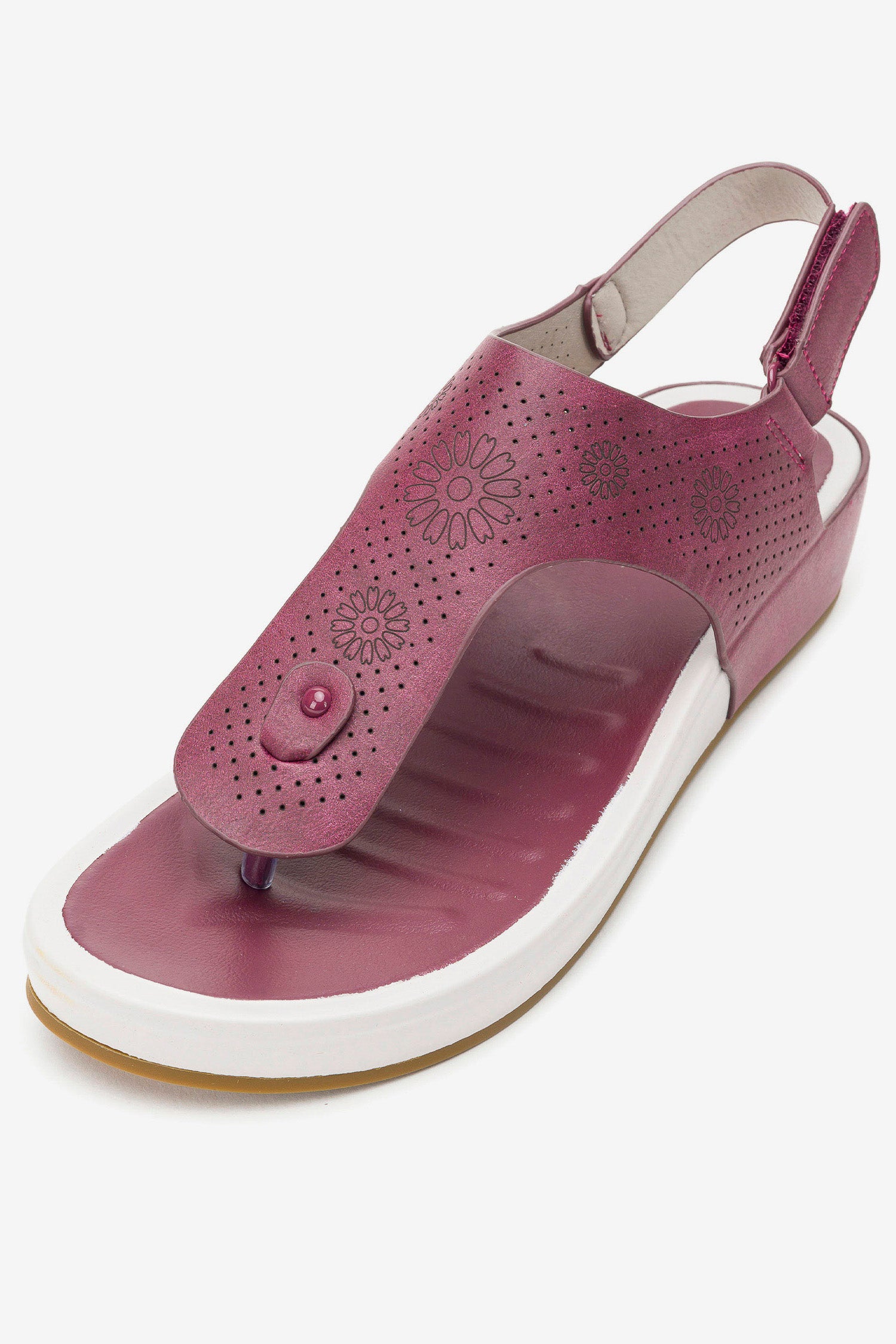 Sandalia Mujer Burdeo Fedra Thunder Blue Thunder Blue