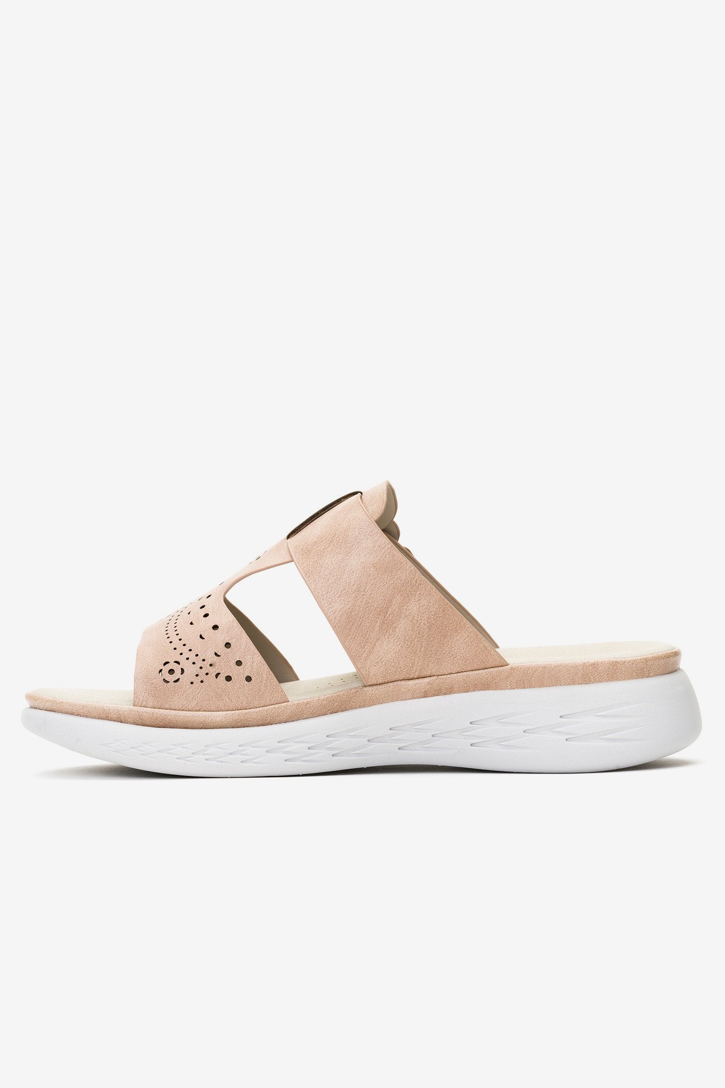 Sandalia Mujer Caqui Kairi Chancleta Chancleta