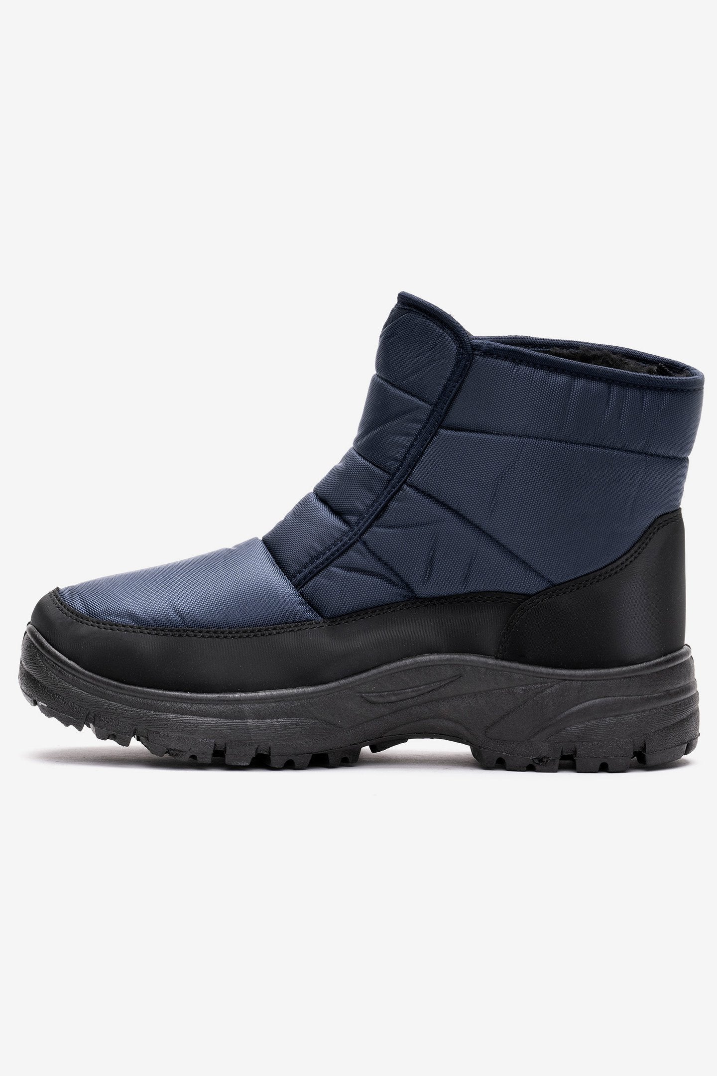 Bota Hombre Azul Marino Invernal Chancleta Chancleta