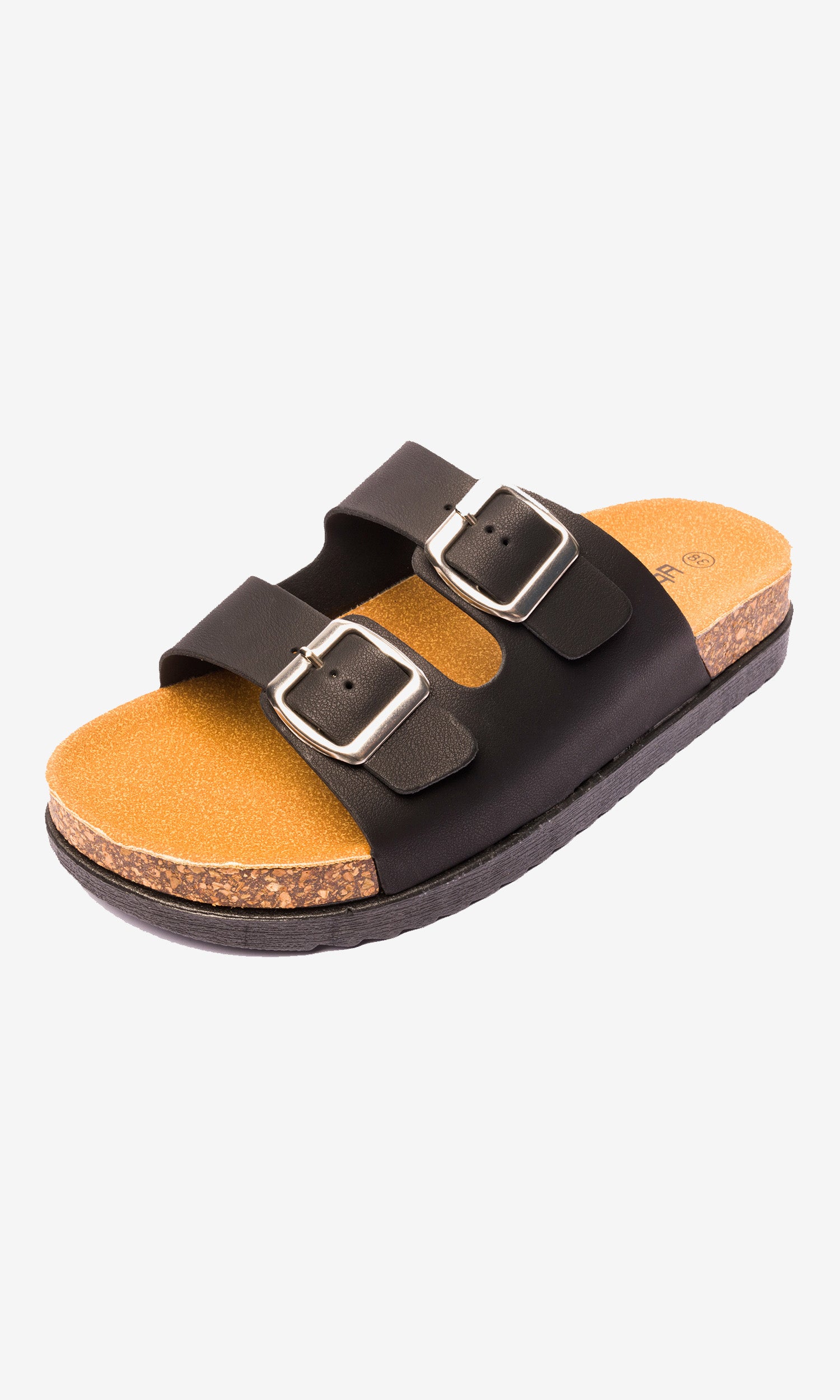 Sandalia Mujer Negro Arlequin Chancleta Chancleta