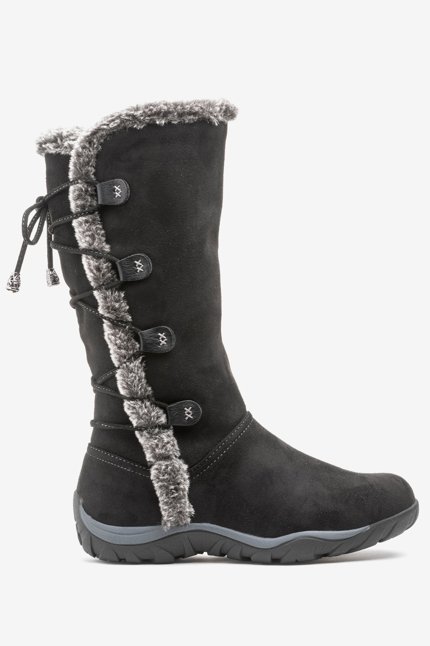 Bota Isa Black Chancleta Chancleta