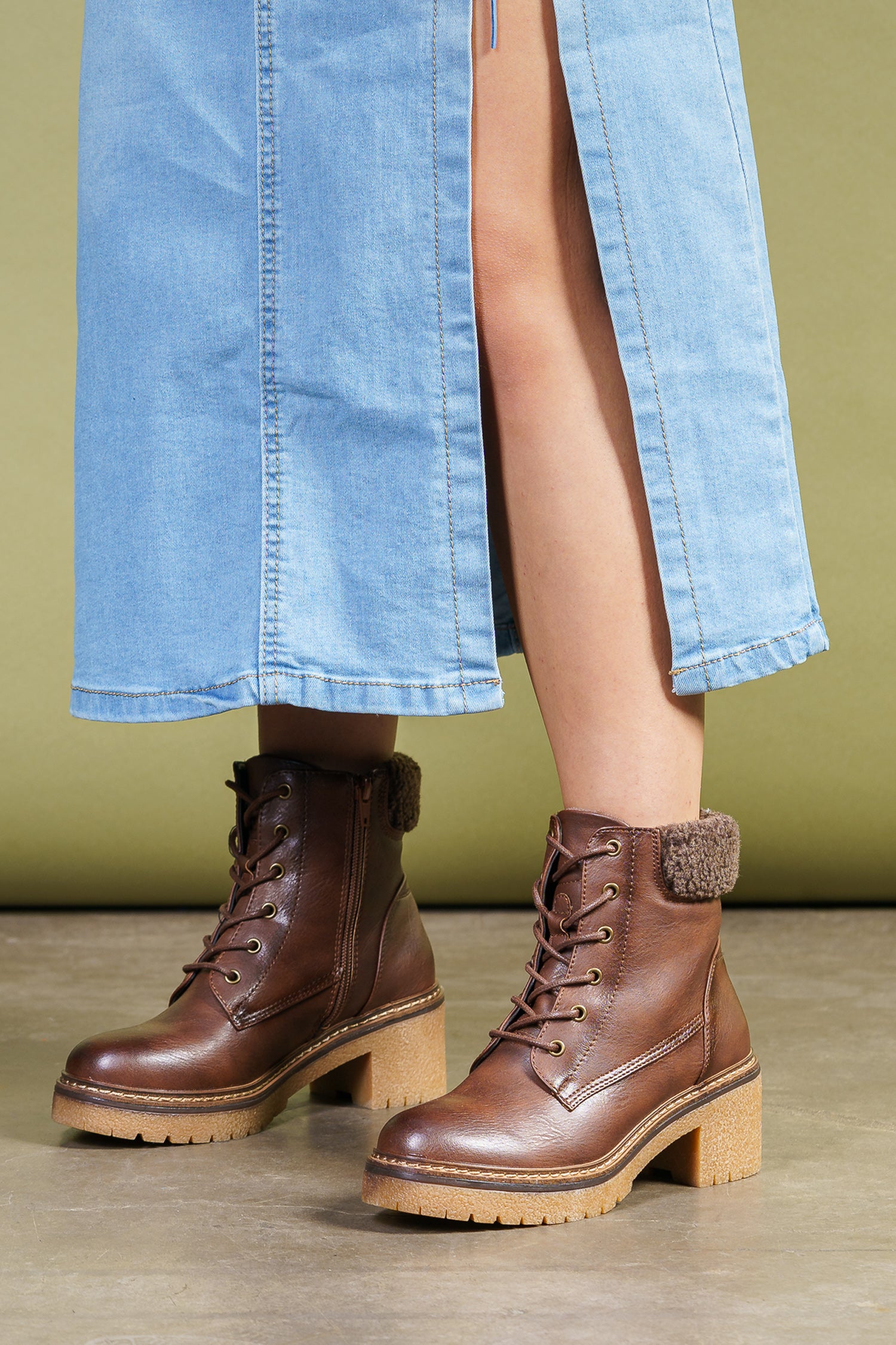 Botín Mujer Café Oscuro Willow Thunder Blue Thunder Blue