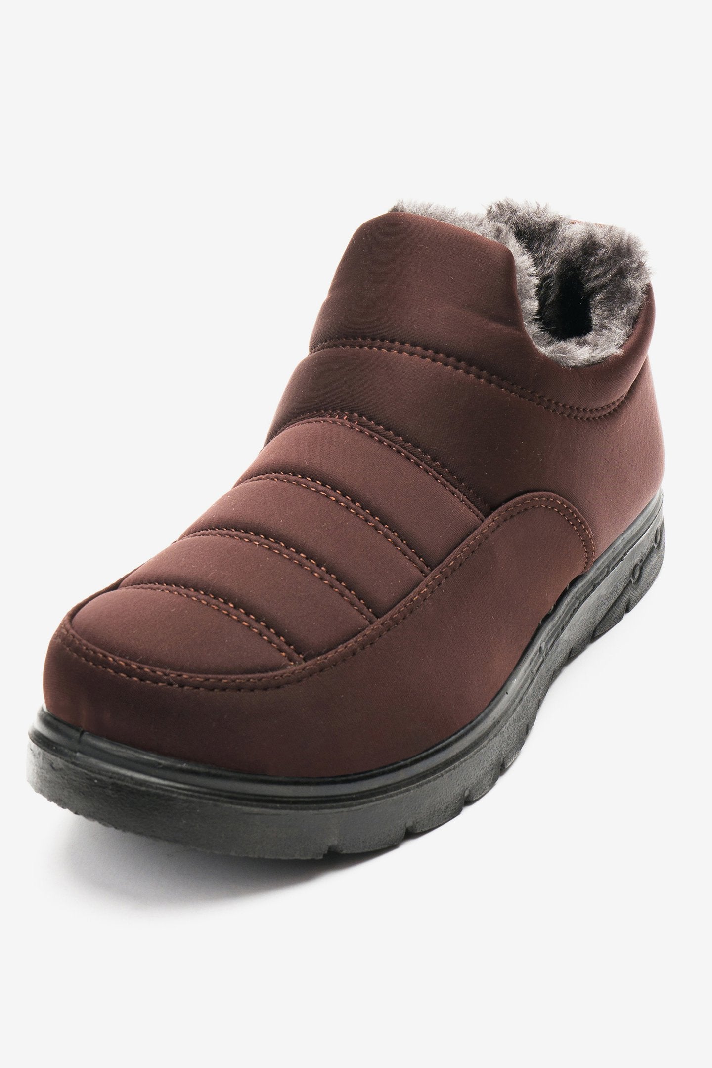 Zapatilla Hombre Cafe Oscuro Lino Chancleta Chancleta