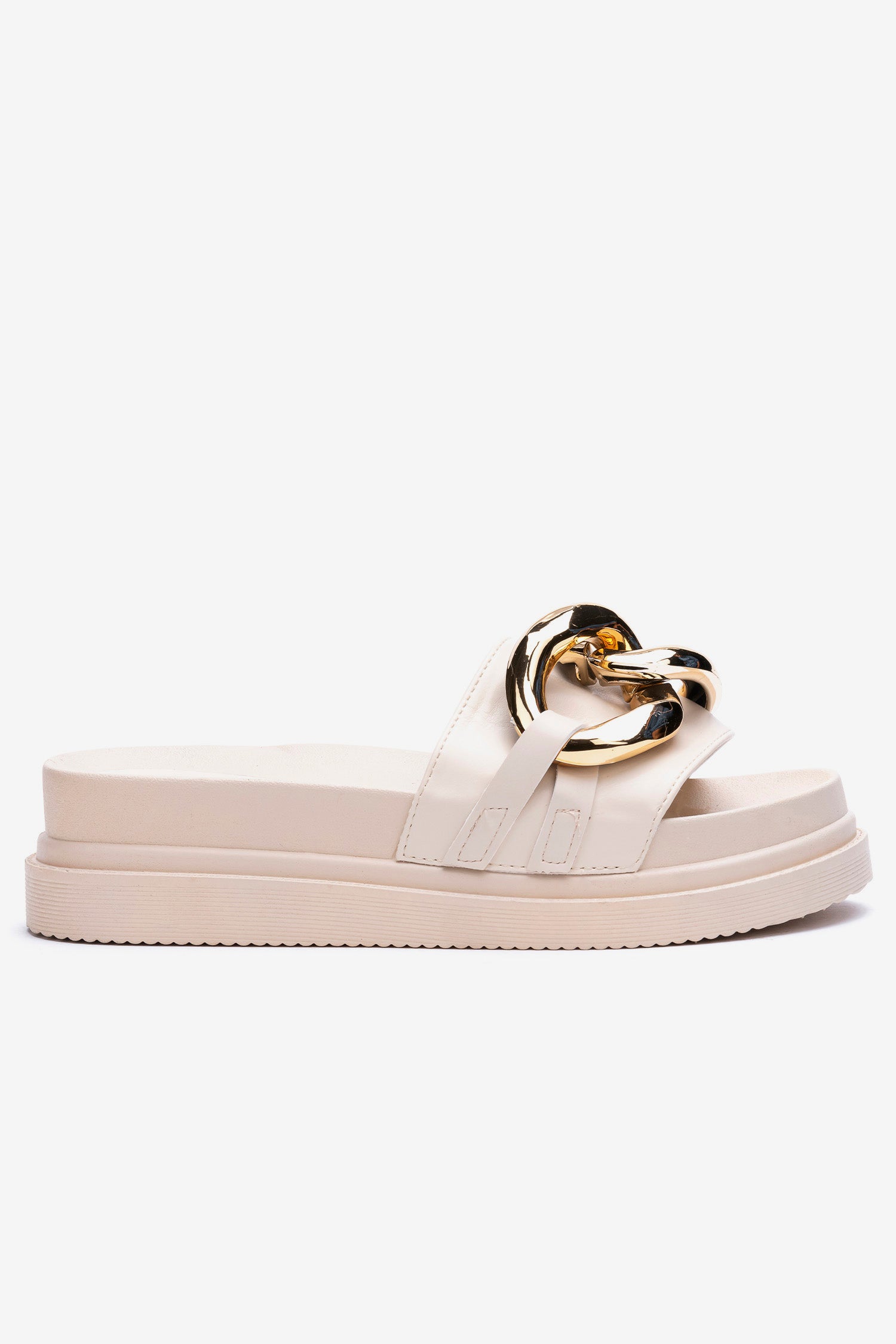 Sandalia Mujer Beige Amina Apóstol Apóstol