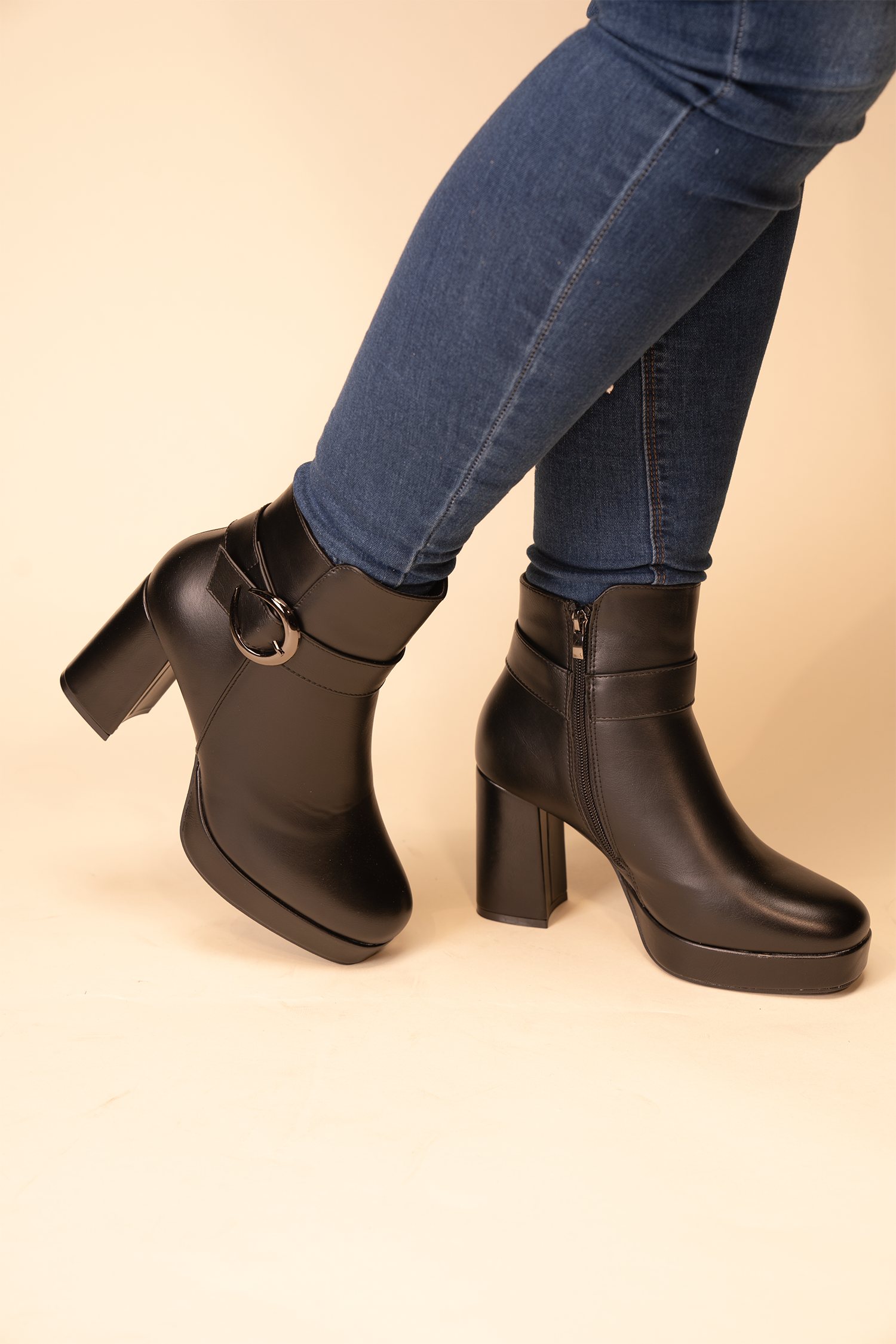 Botín Mujer Negro Drissia Chinitown Chinitown