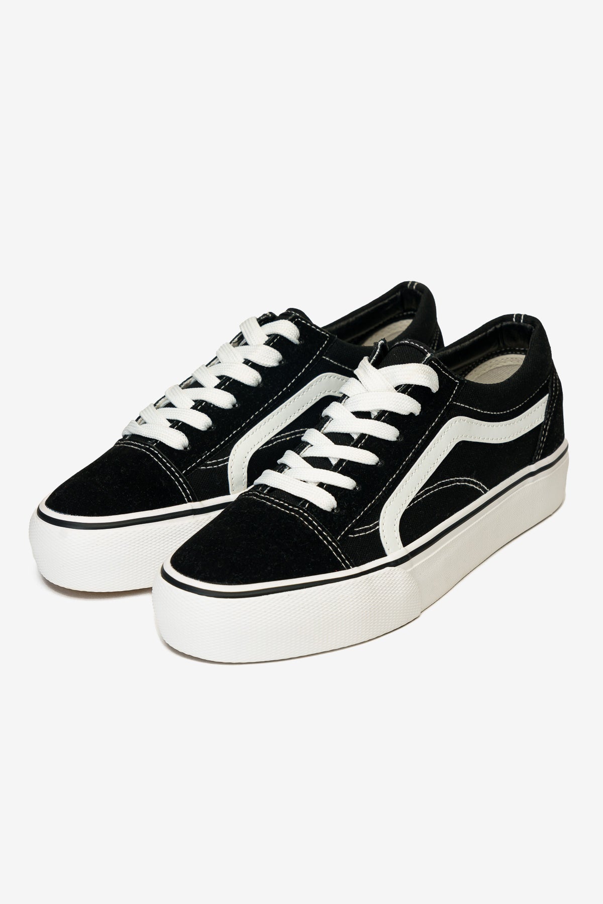 Zapatilla Mujer Negro Blanco Bridie Chinitown Chinitown