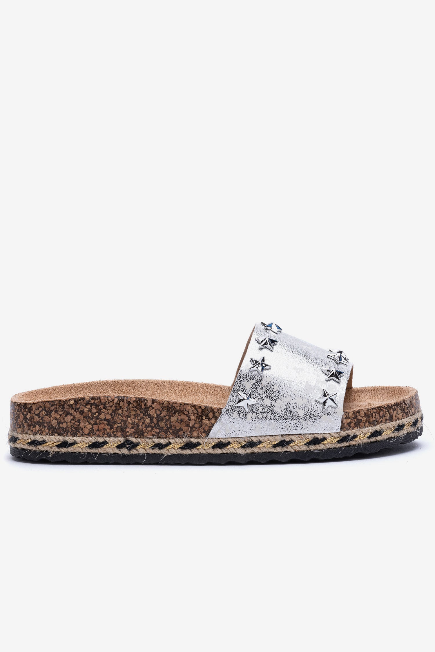 Sandalia Mujer Plateado Fatiha Apóstol Apóstol