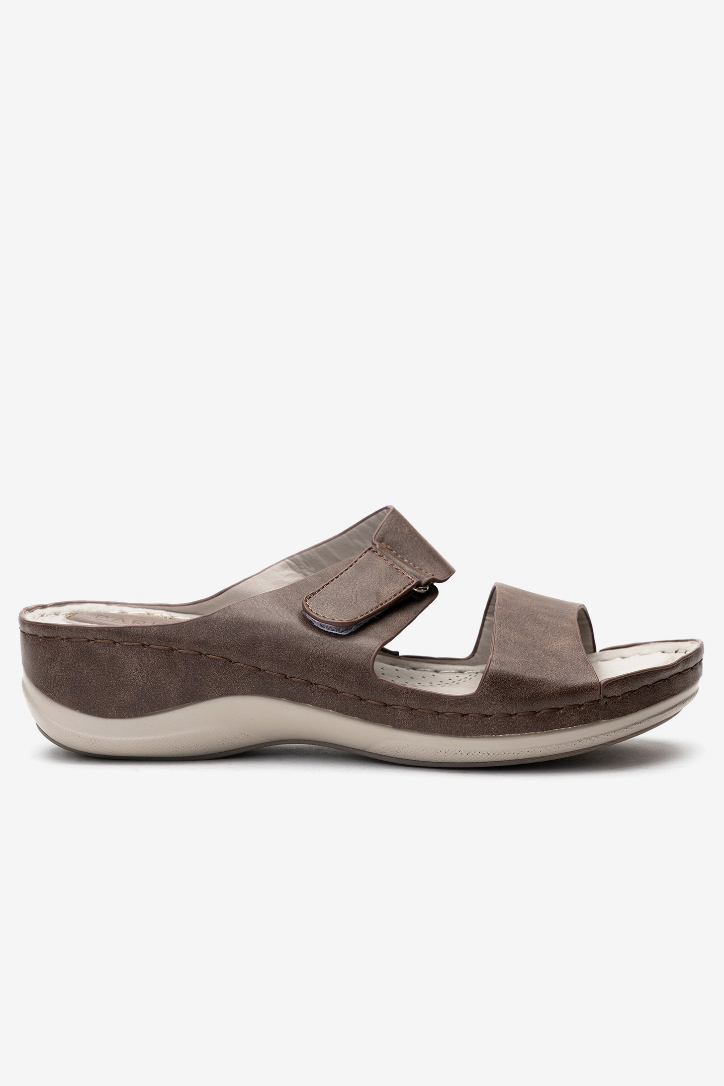 Sandalia Mujer Café Kenya Chancleta Chancleta