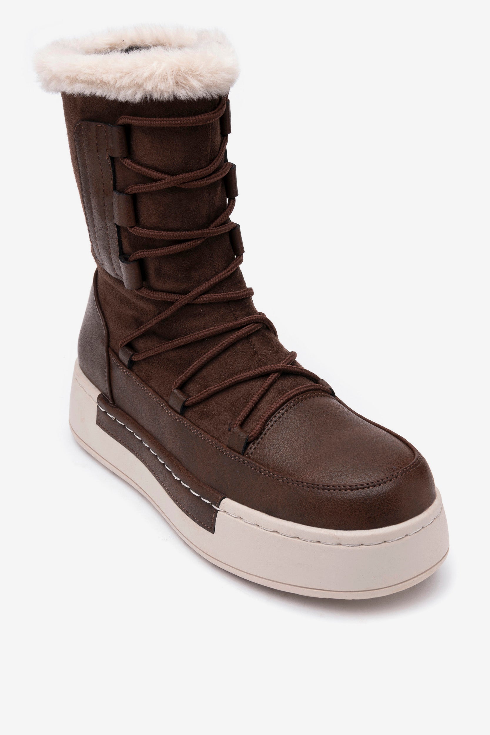 Bota Mujer Café Oscuro Luana Apóstol Apóstol