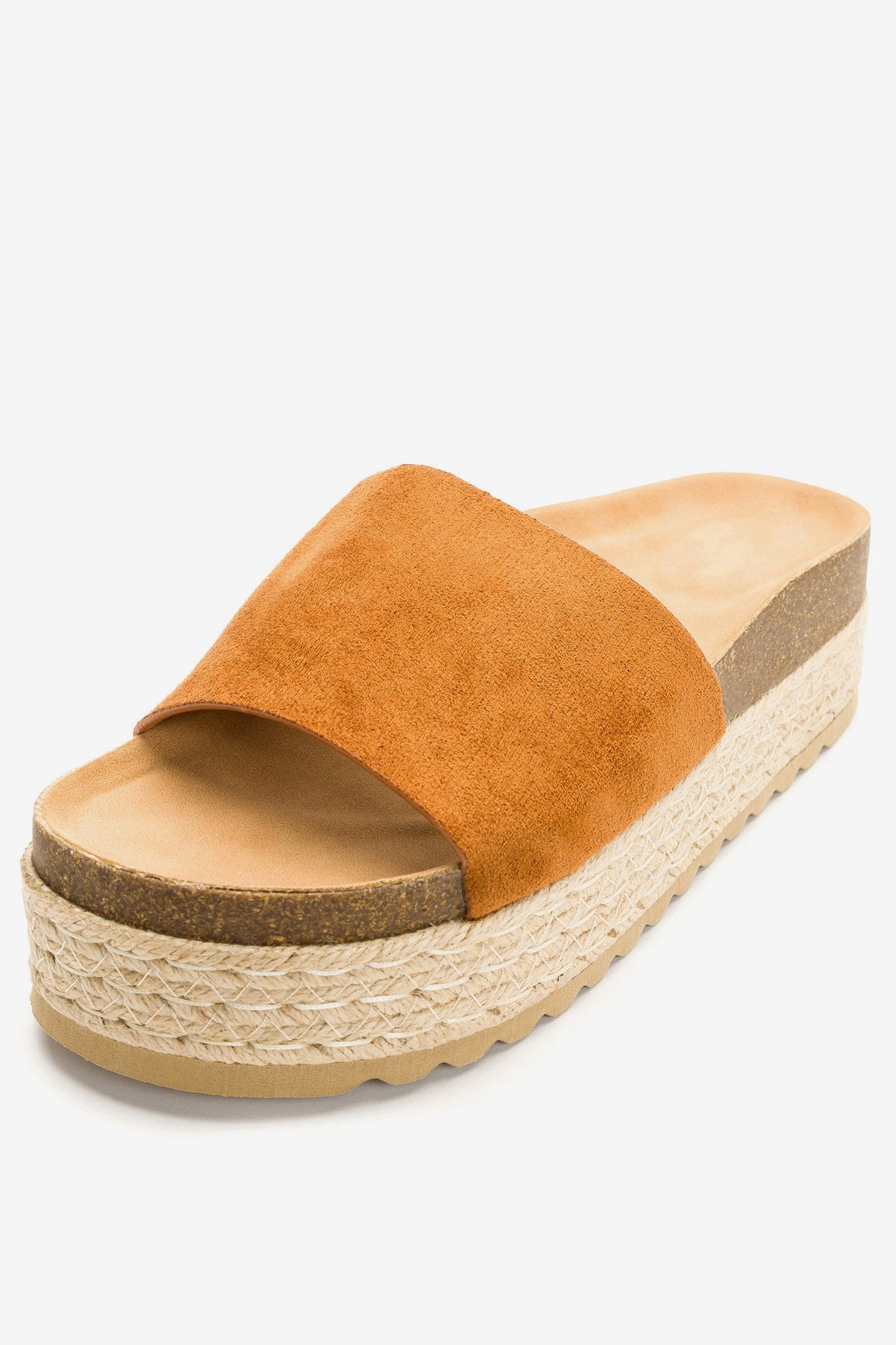 Sandalia Mujer Camel Cali Chancleta Chancleta