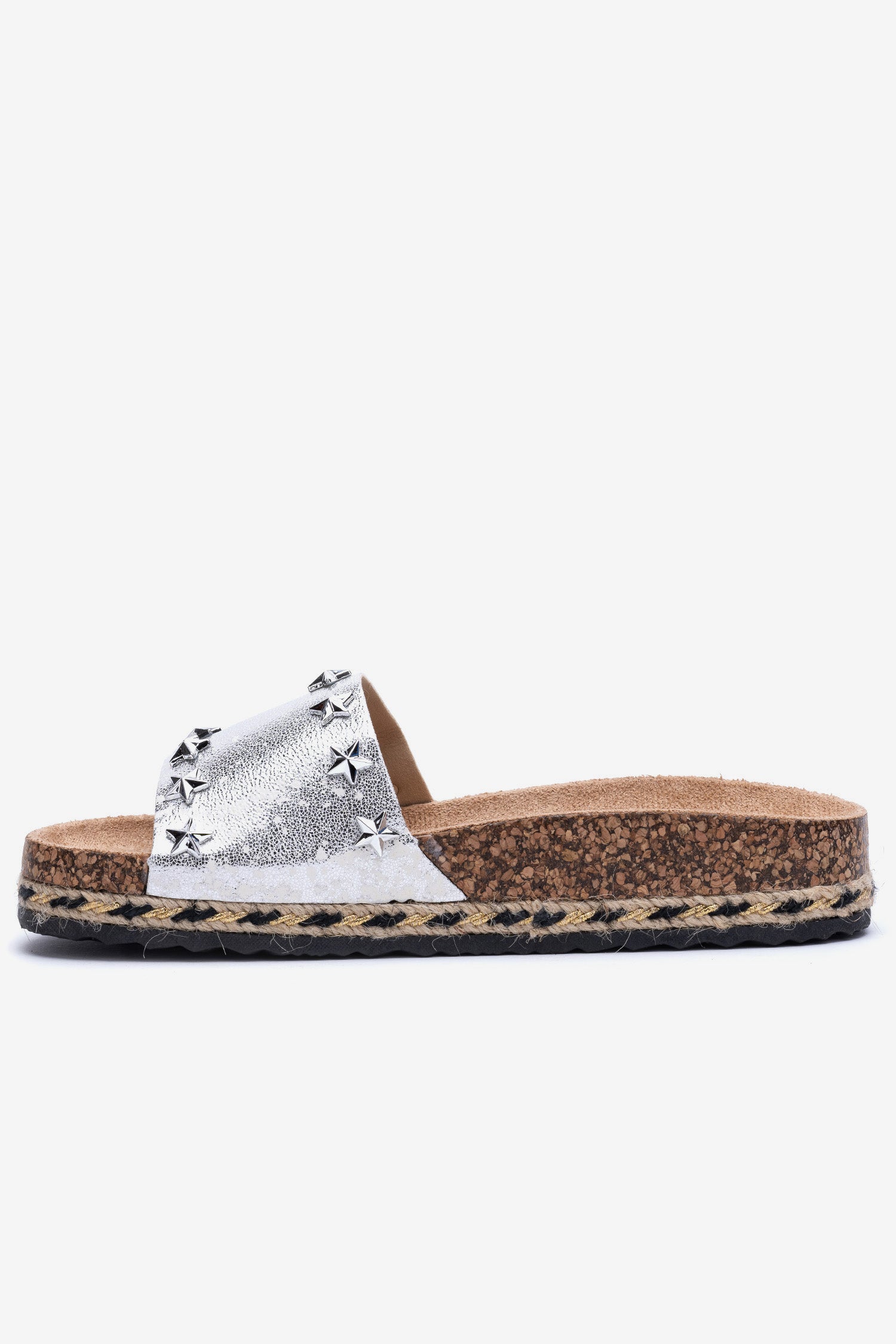 Sandalia Mujer Plateado Fatiha Apóstol Apóstol