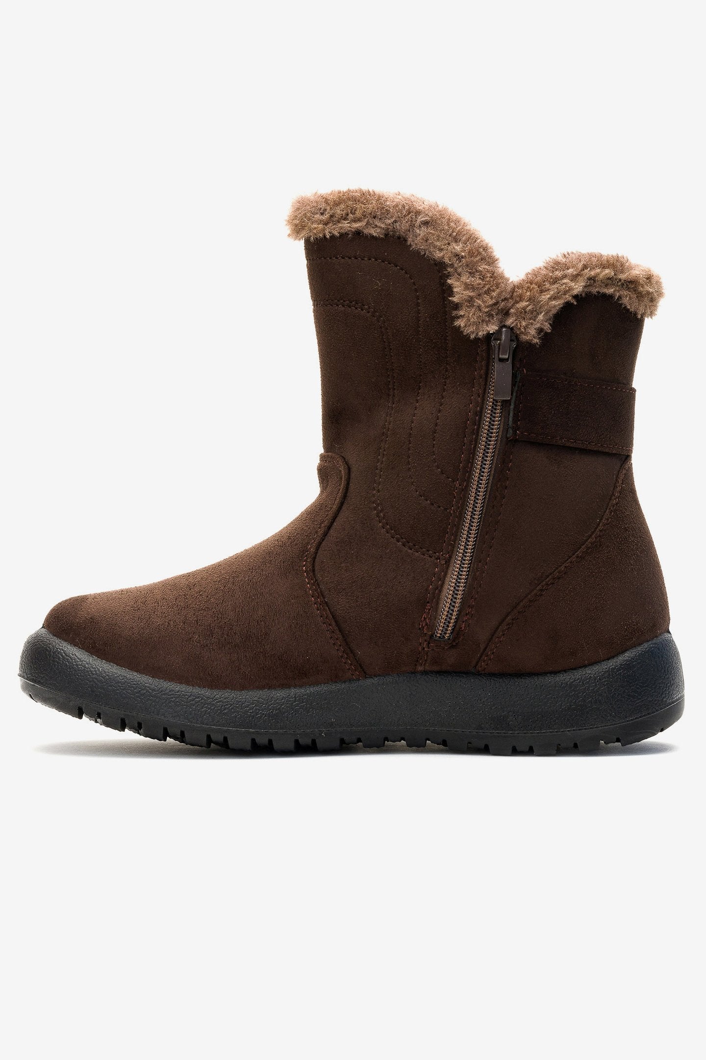 Bota Mujer Café Oscuro Silene Chancleta Chancleta