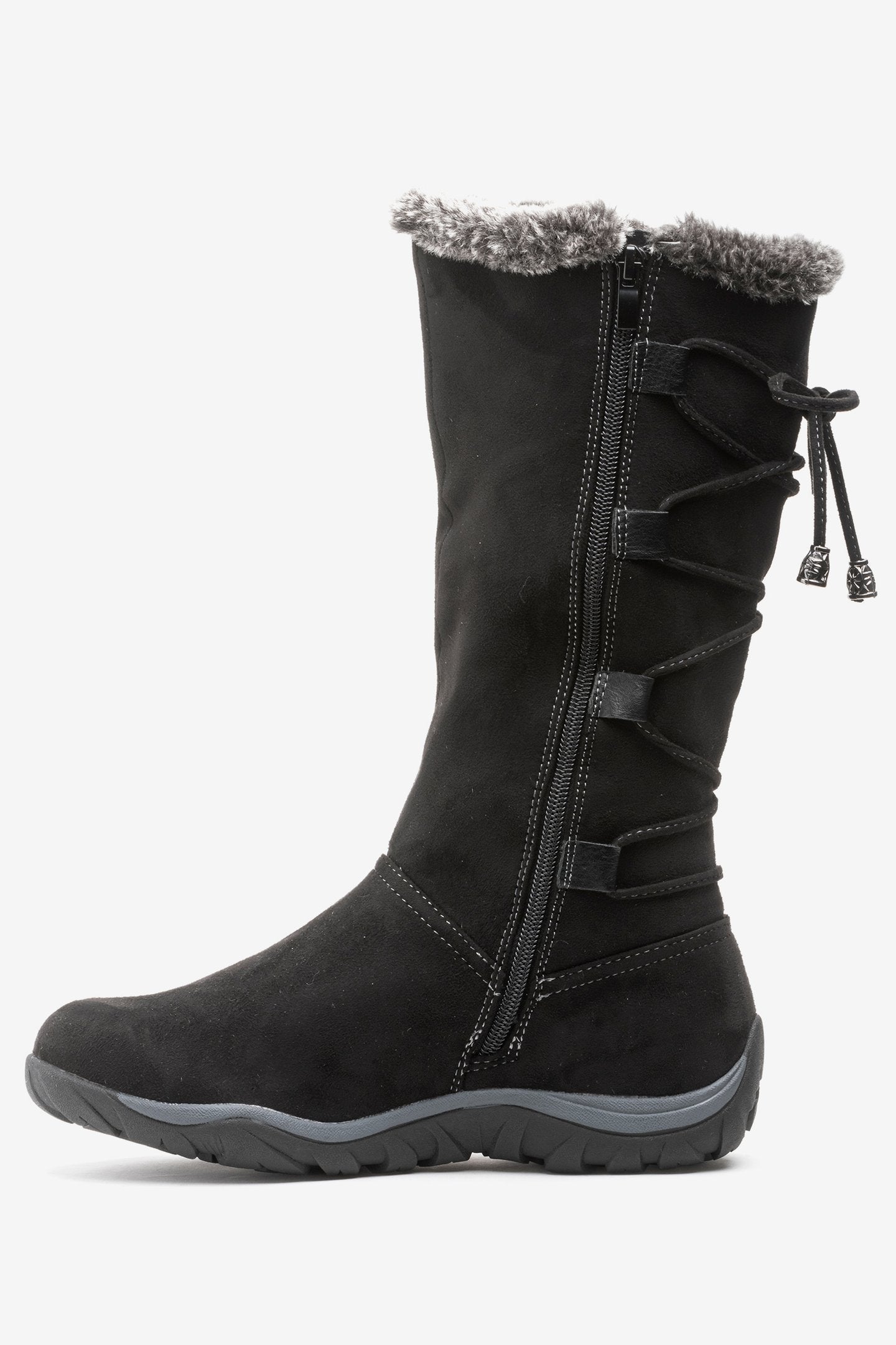 Bota Isa Black Chancleta Chancleta