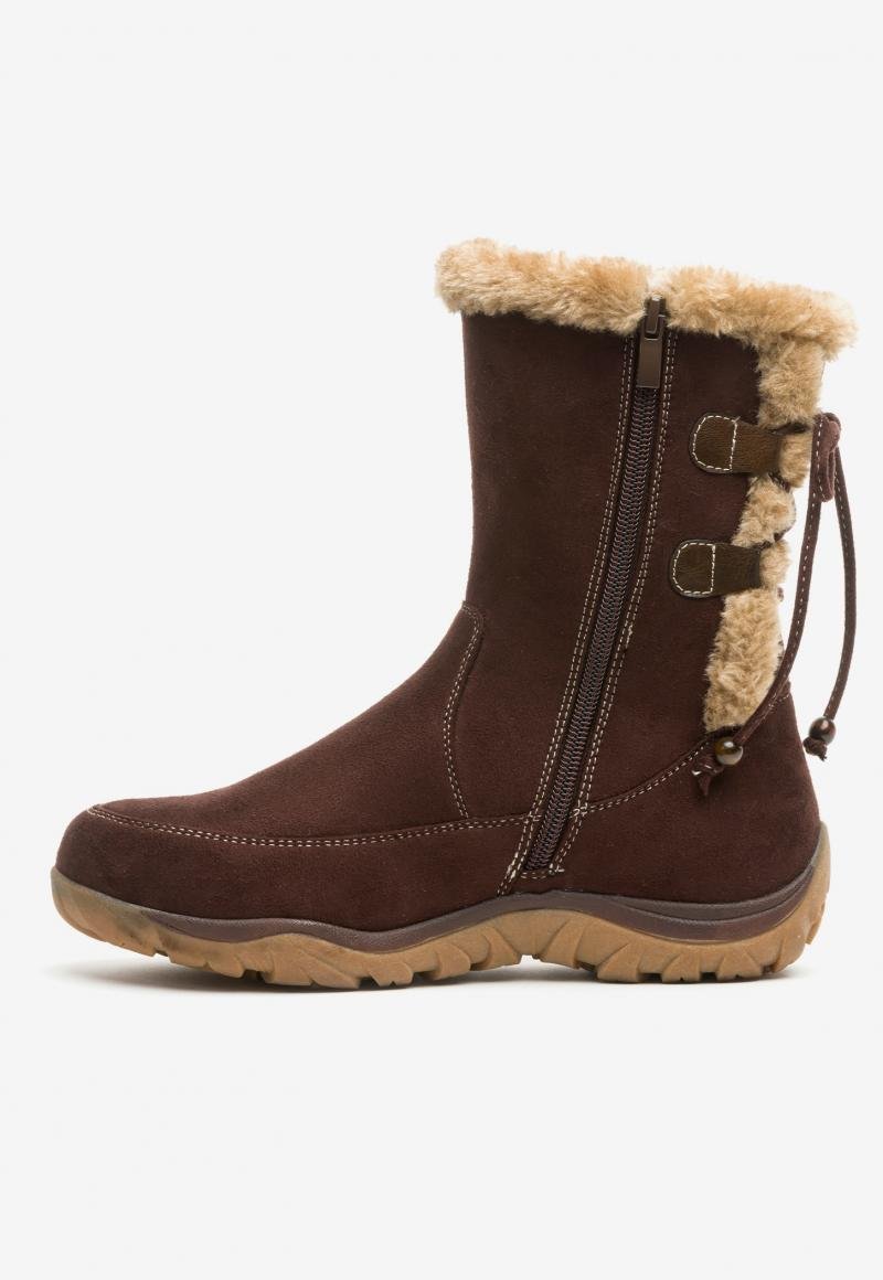 Bota Mujer Café Lucera Chancleta Chancleta